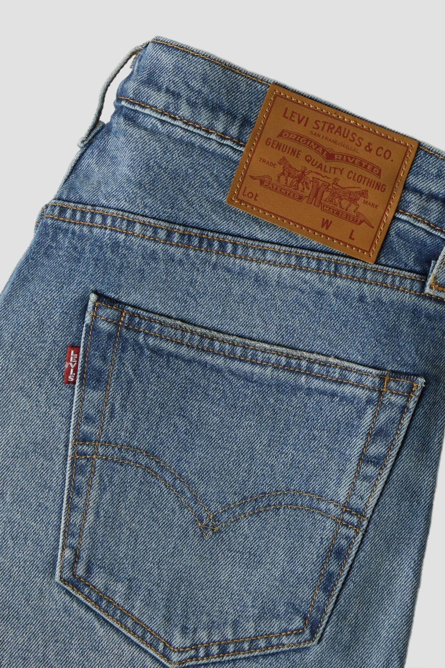 Мужские голубые джинсы 502™ Taper Levi’s® 29507;1888