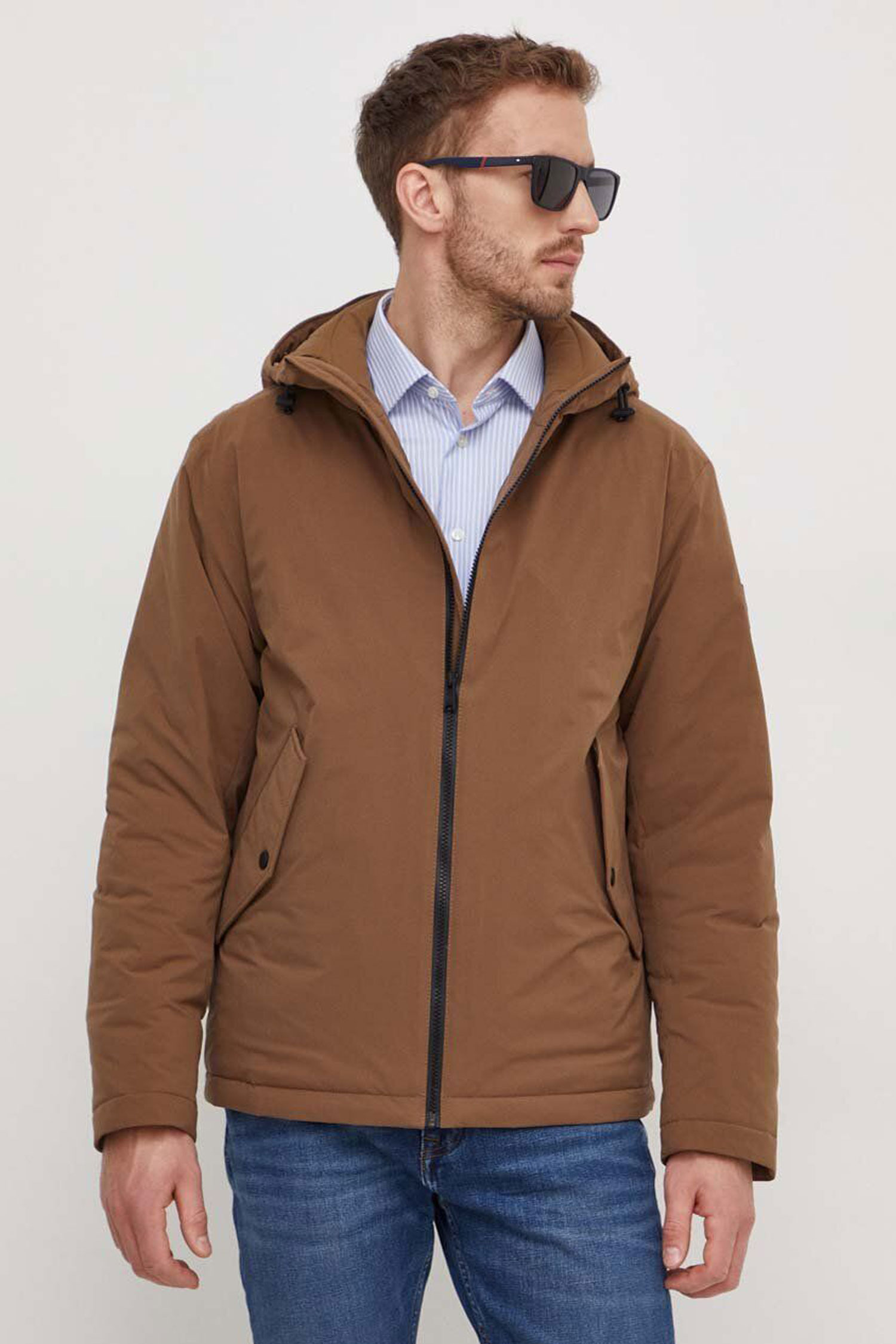 Мужская коричневая куртка BOSS 50505089;249
