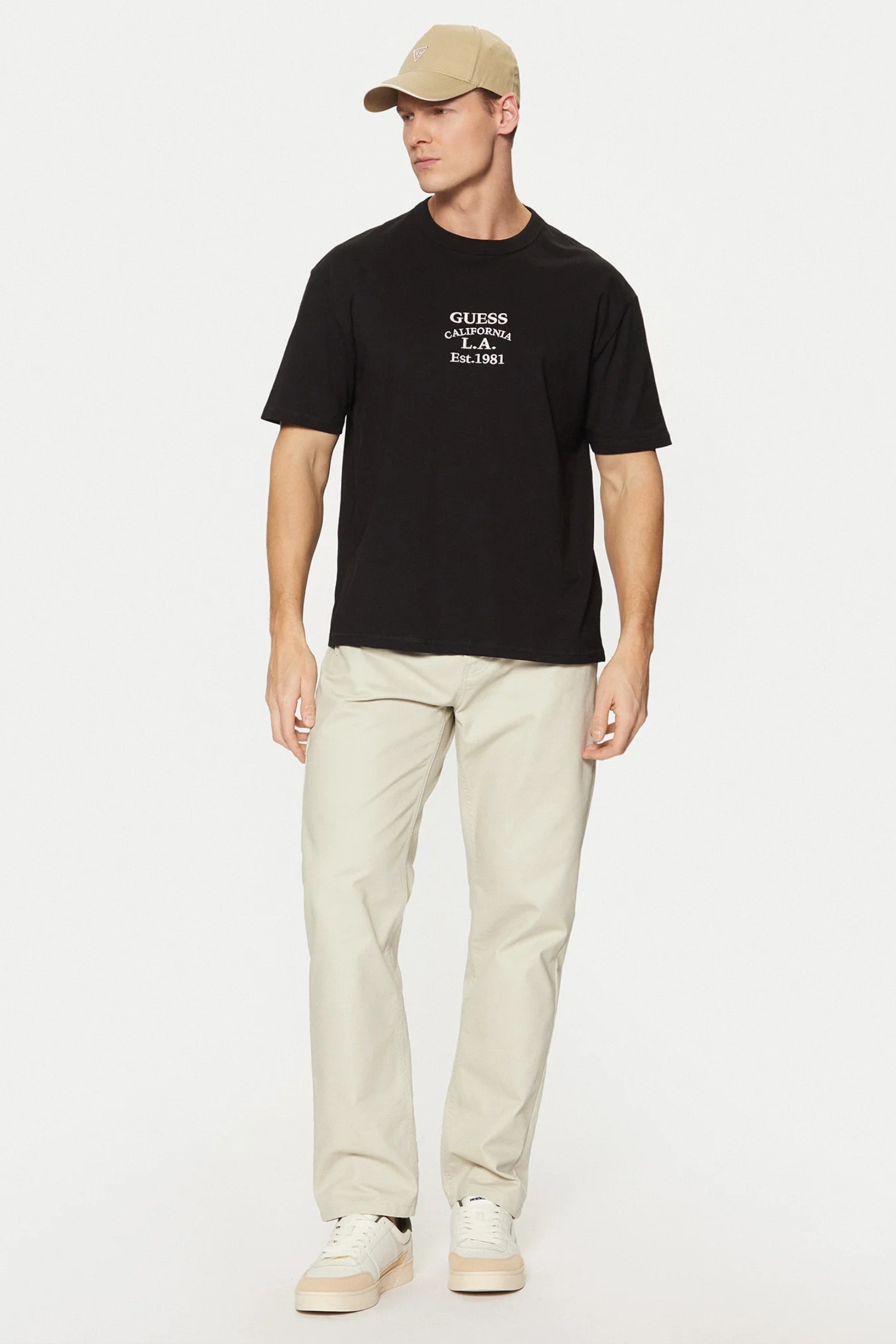 Мужская черная футболка Guess M5RI35.K8FQ4;JBLK