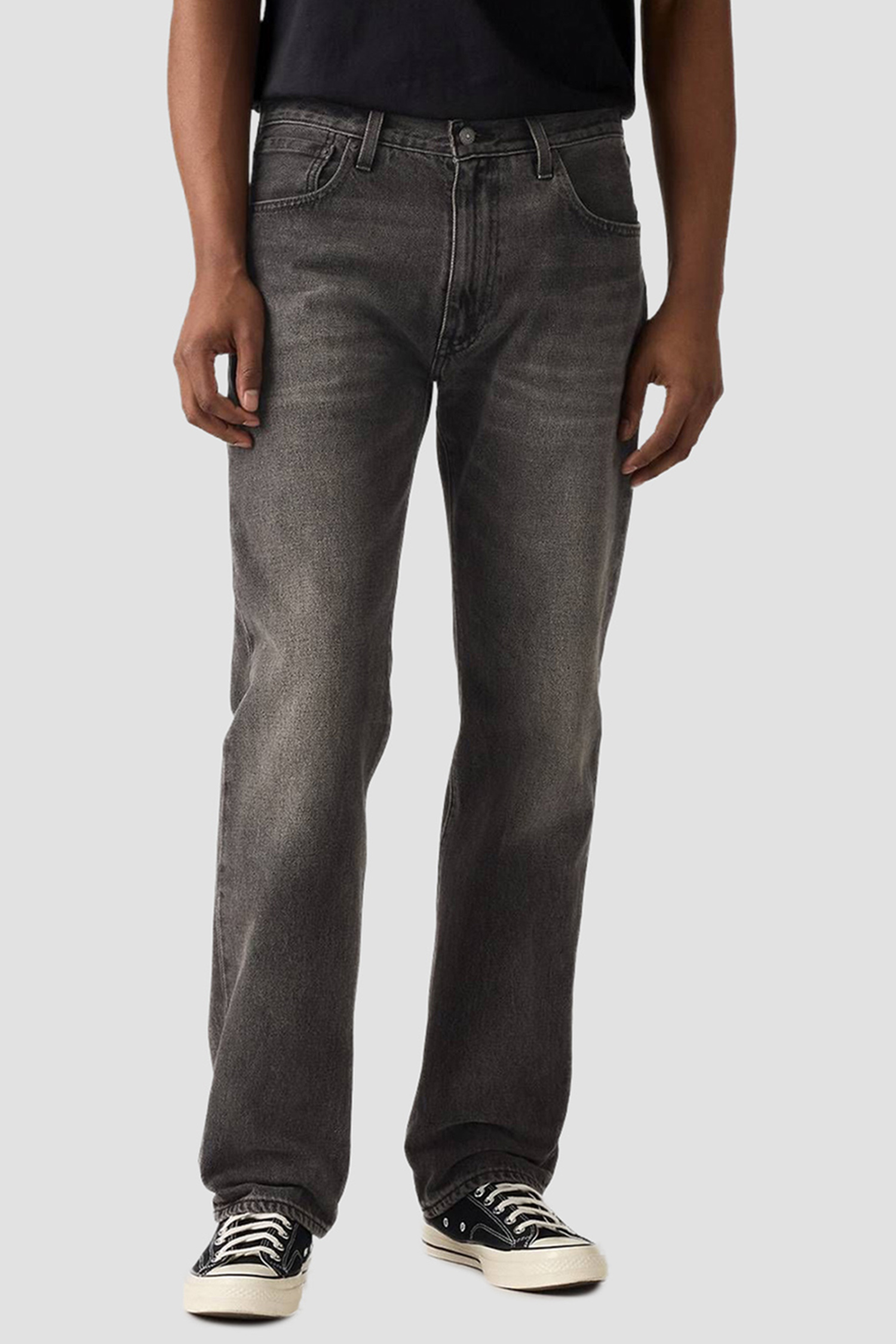 Мужские темно-серые джинсы 555™ Relaxed Straight Levi’s® 000LO;0033