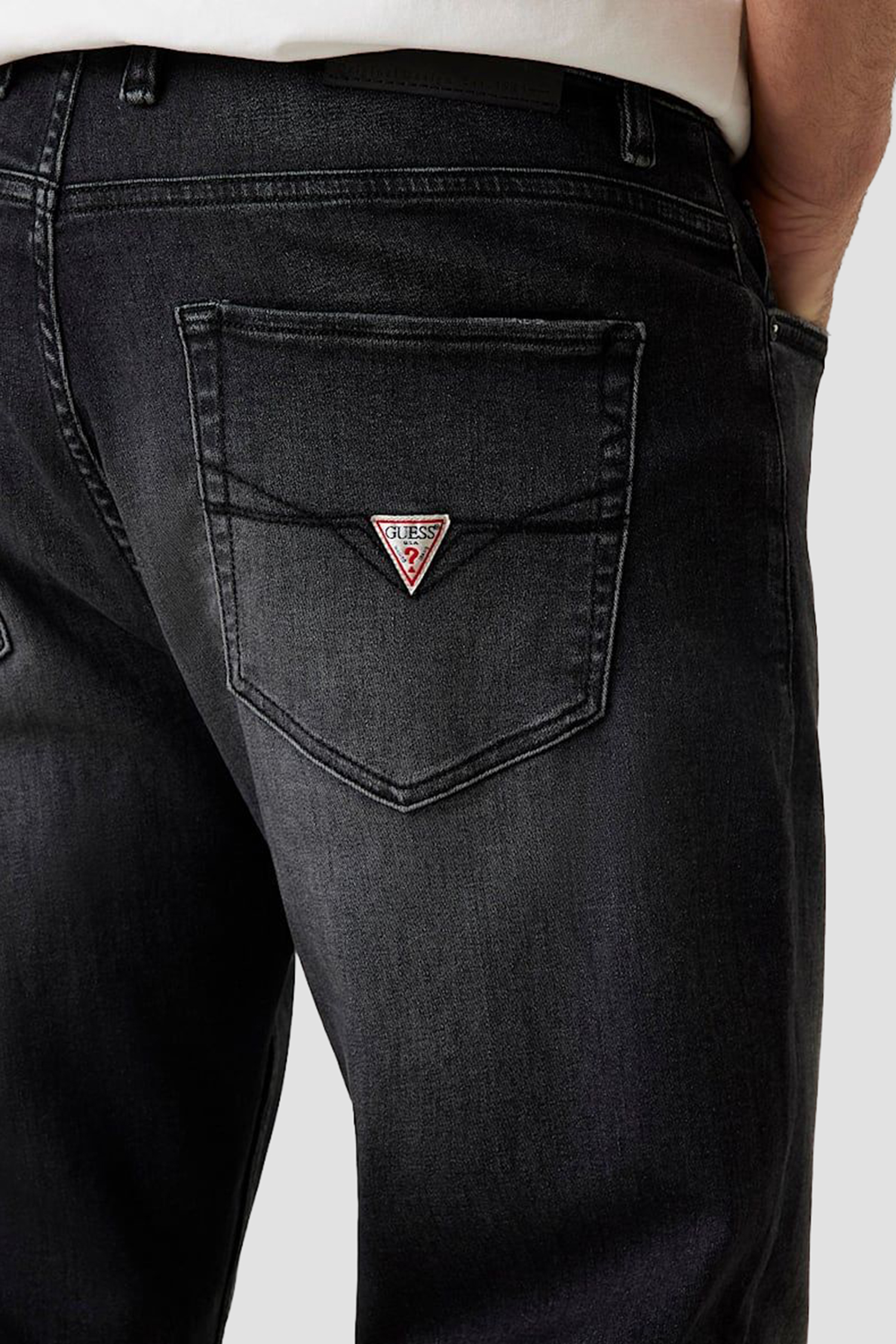 Мужские черные джинсы Guess M5BA31.D0621;C0RT