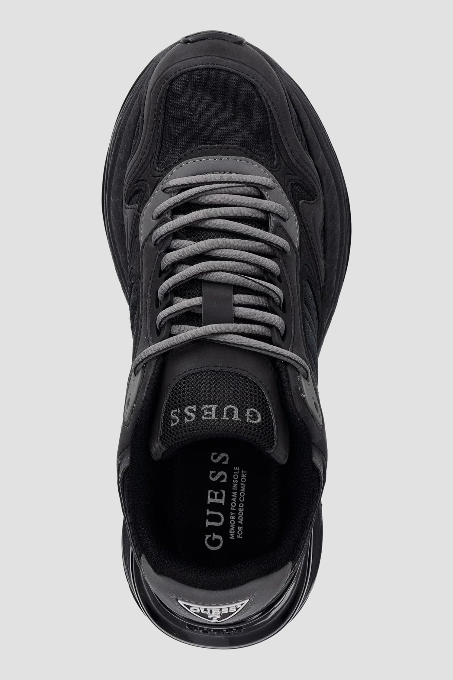 Мужские черные кроссовки Guess FMTSQU.ELE12;BLACK
