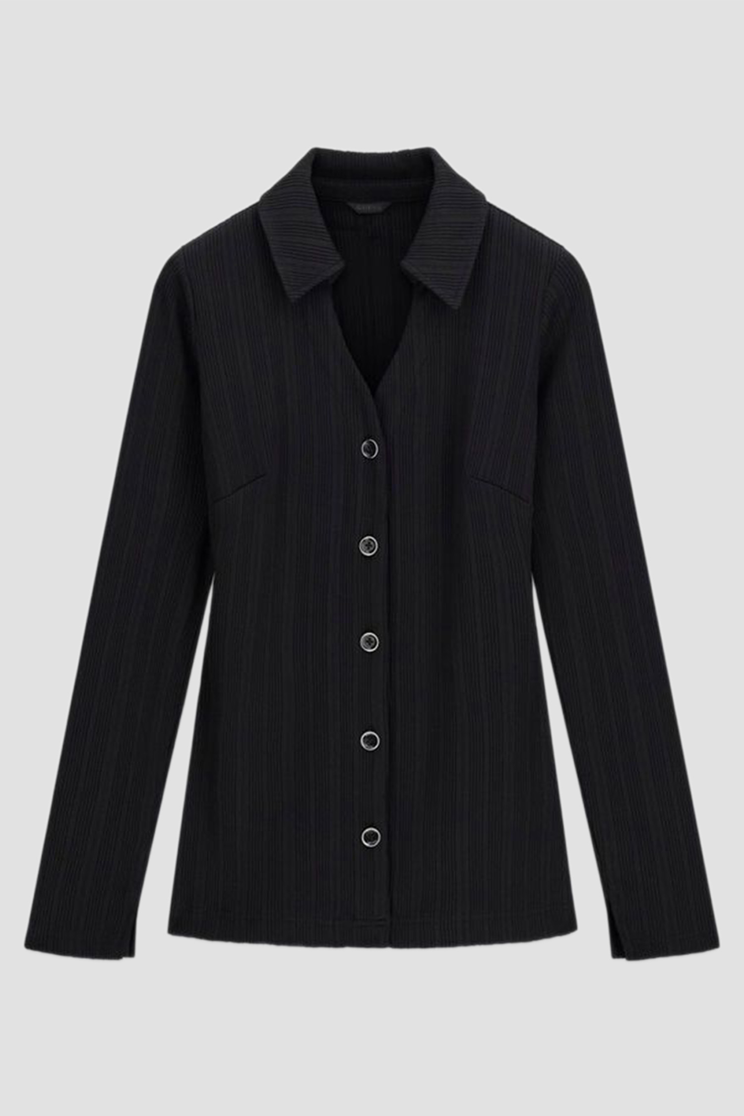 Женский черный кардиган Guess W6RP18.KD032;JBLK