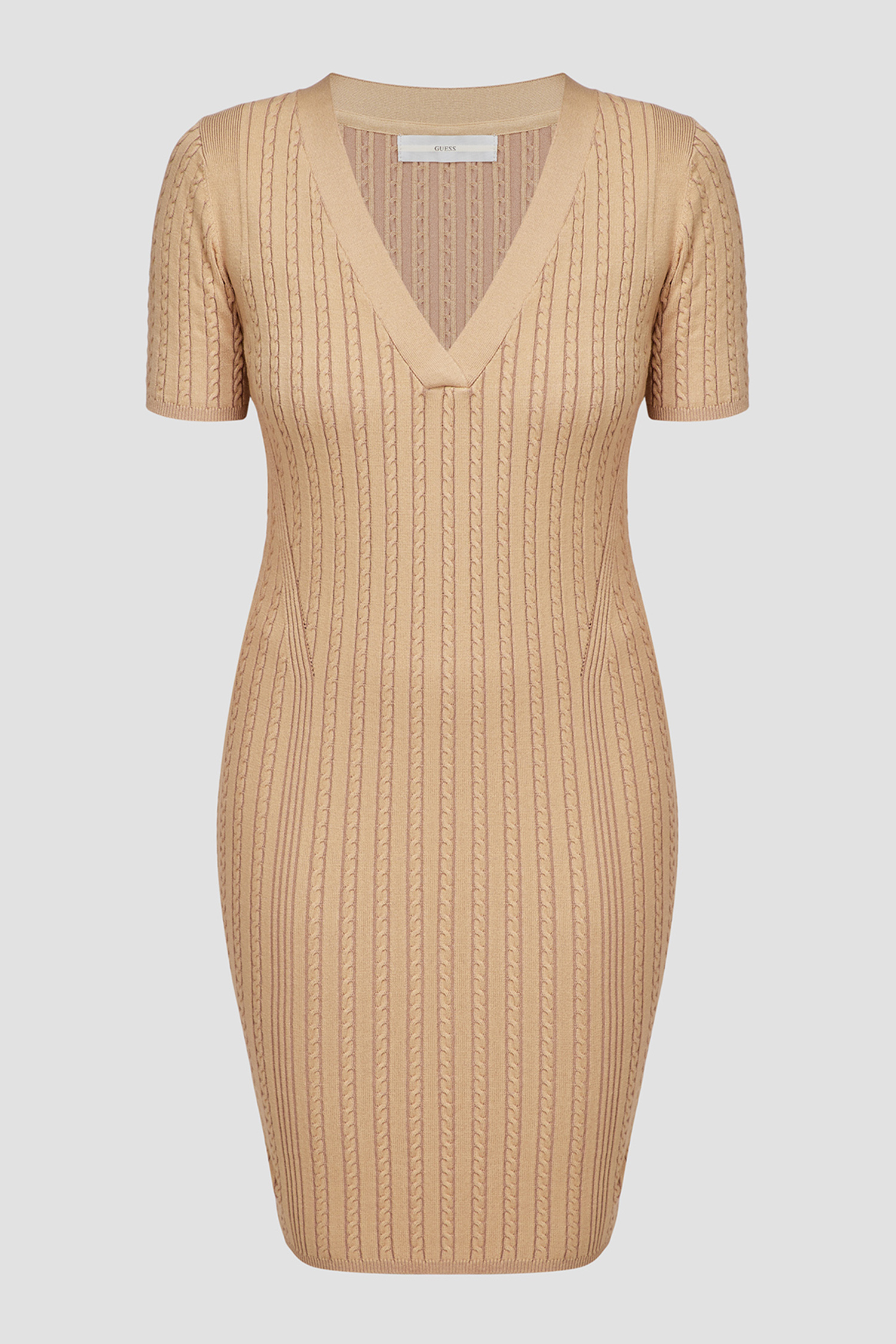 Жіноча бежева сукня Guess W3YK29.Z30I2;A100