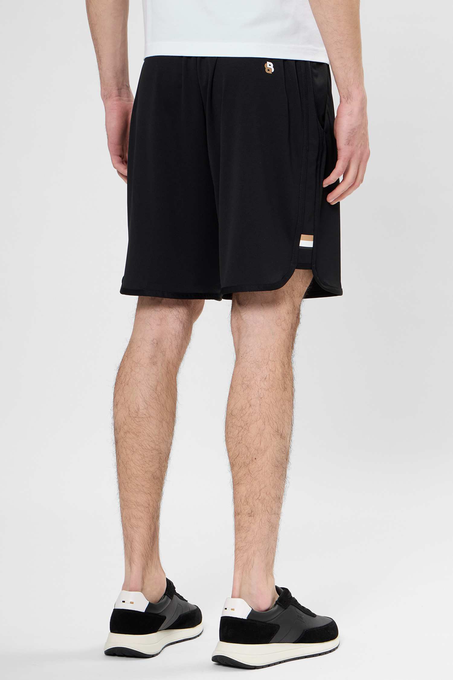 Чоловічі чорні шорти BOSS 50551953;001