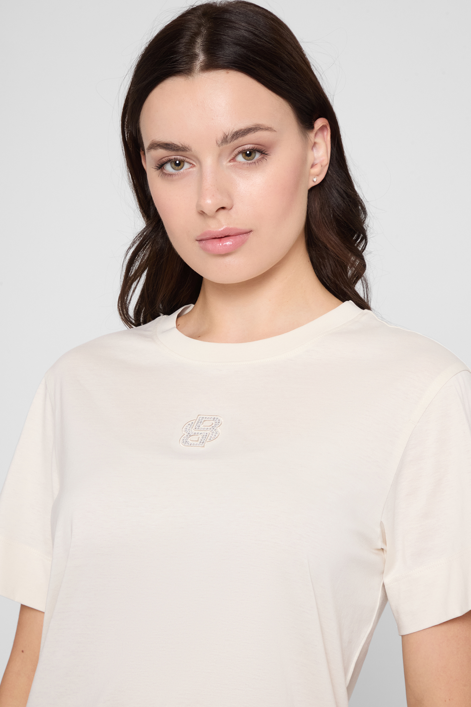 Жіноча біла футболка BOSS 50551443;118