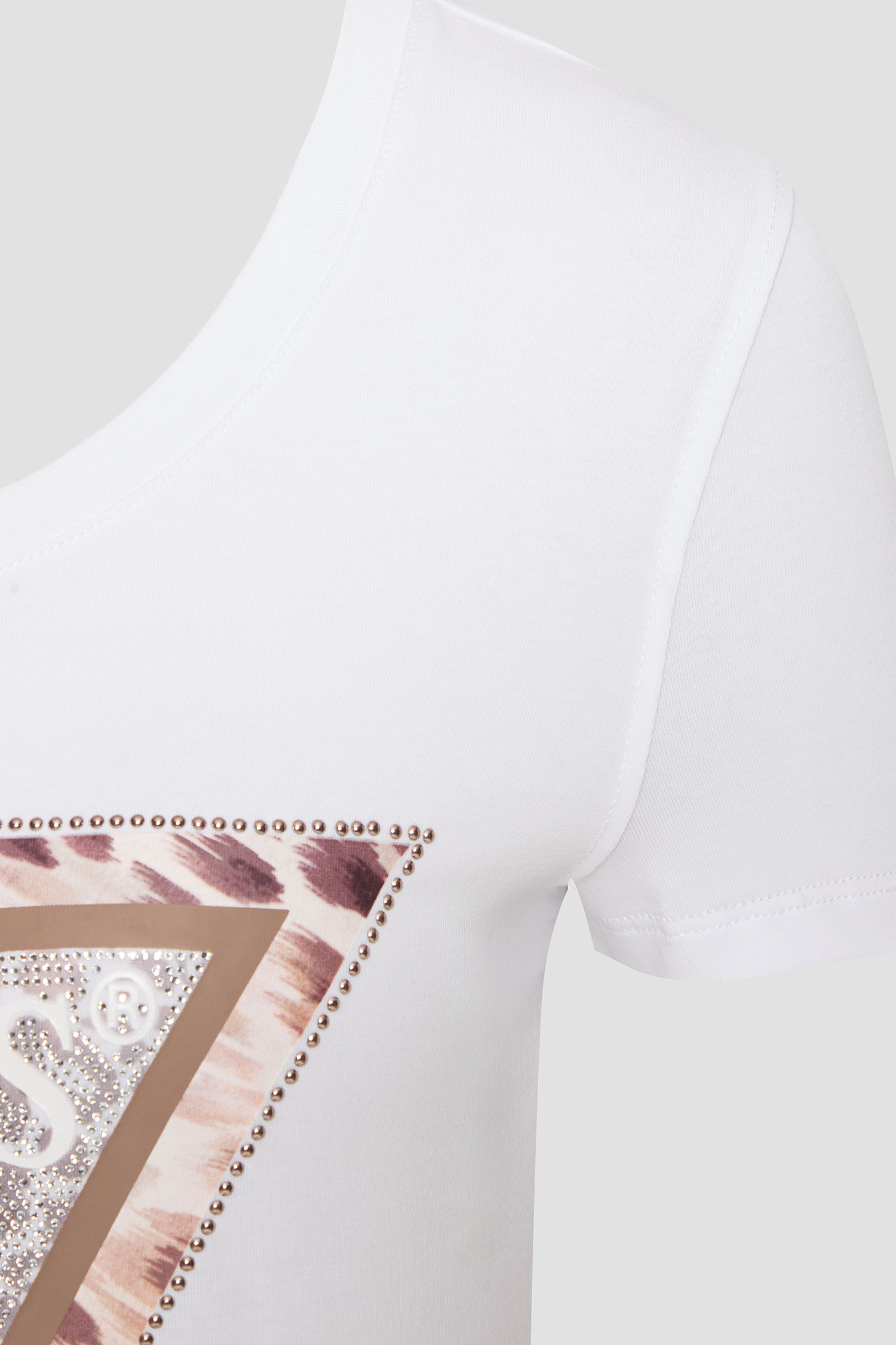 Женская белая футболка Guess W5RI22.J1314;G011
