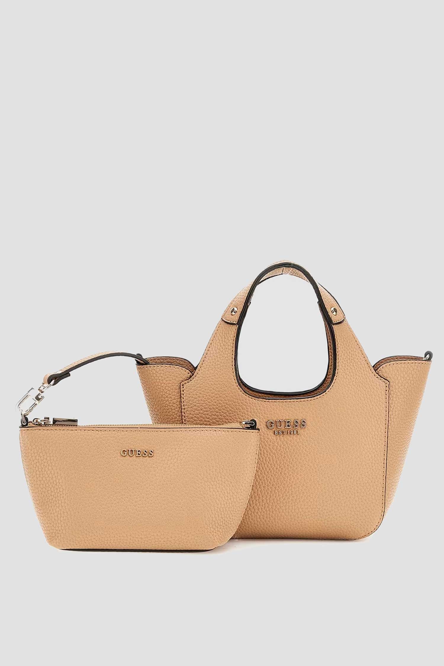 Жіноча бежева сумка Guess HWBG96.40750;BEI