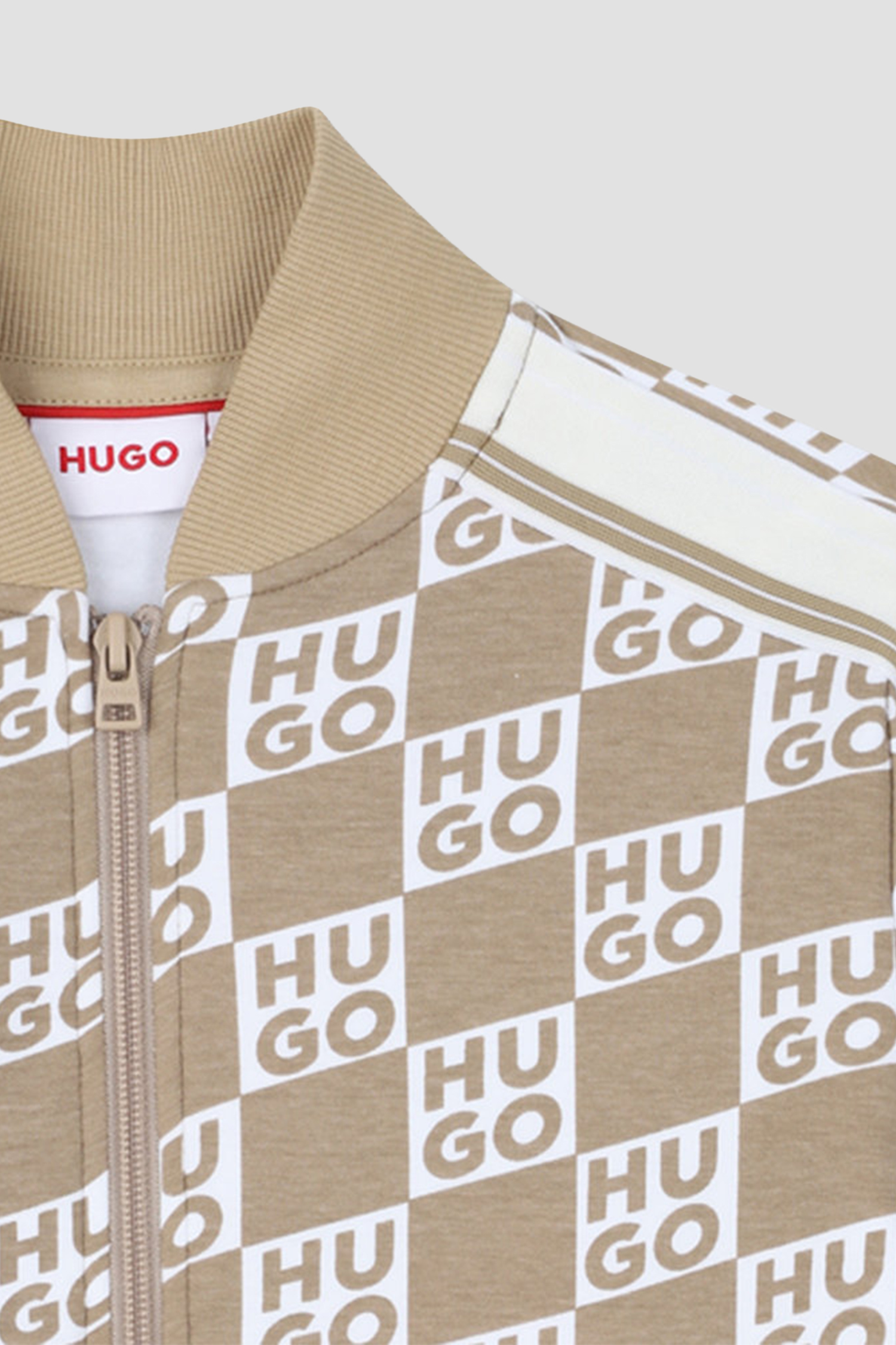 Дитяча картата спортивна кофта HUGO kids G01005;23B