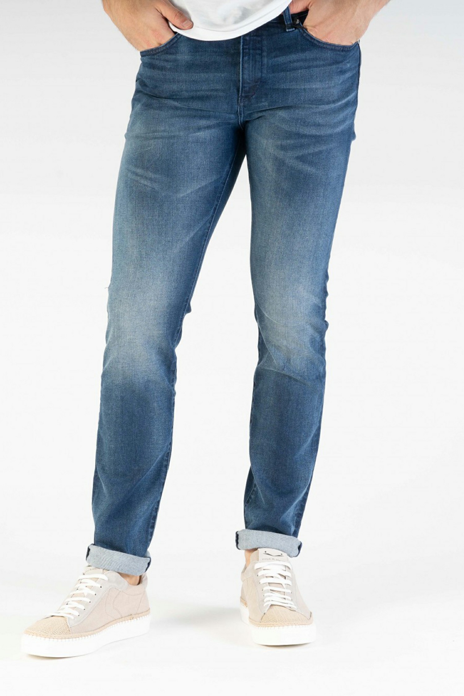 Синие джинсы для парней BOSS 50453901;423