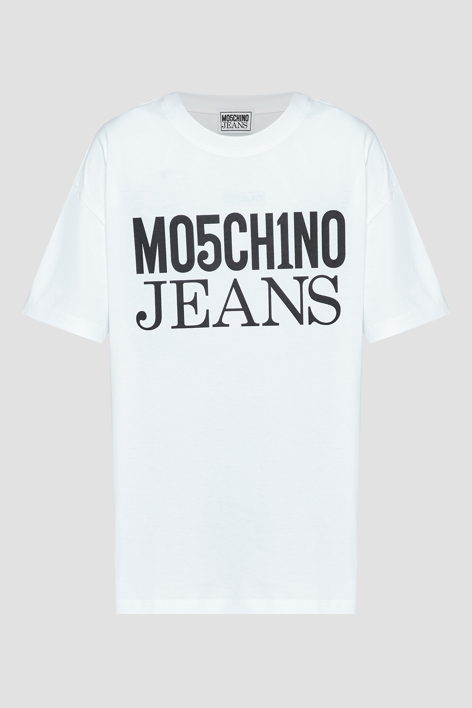 Женская белая футболка Moschino J0707.8762;5001