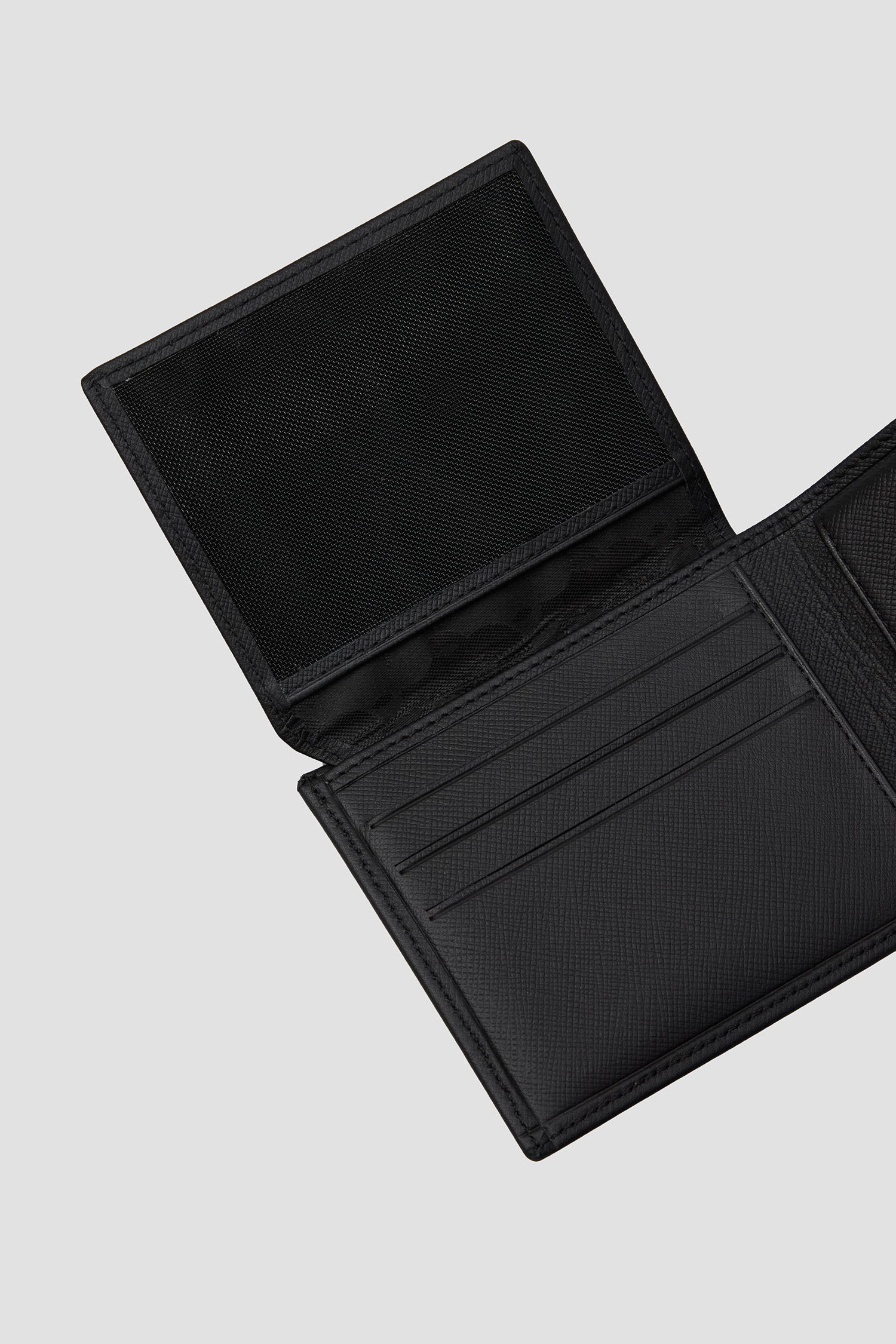 Мужской черный кожаный кошелек Karl Lagerfeld 551455.815422;990