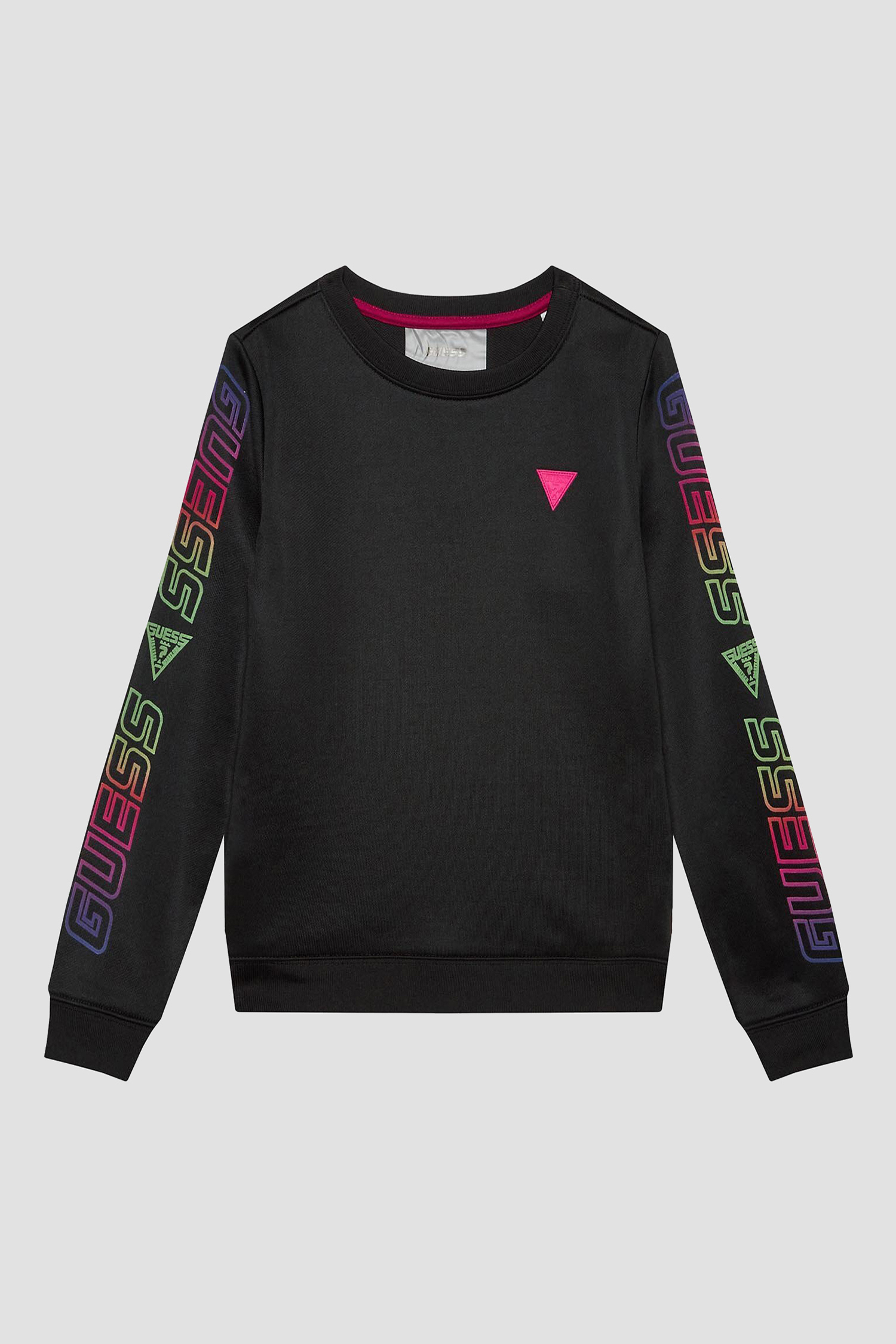 Детский черный свитшот Guess Kids L3RQ23.KBIH2;JBLK