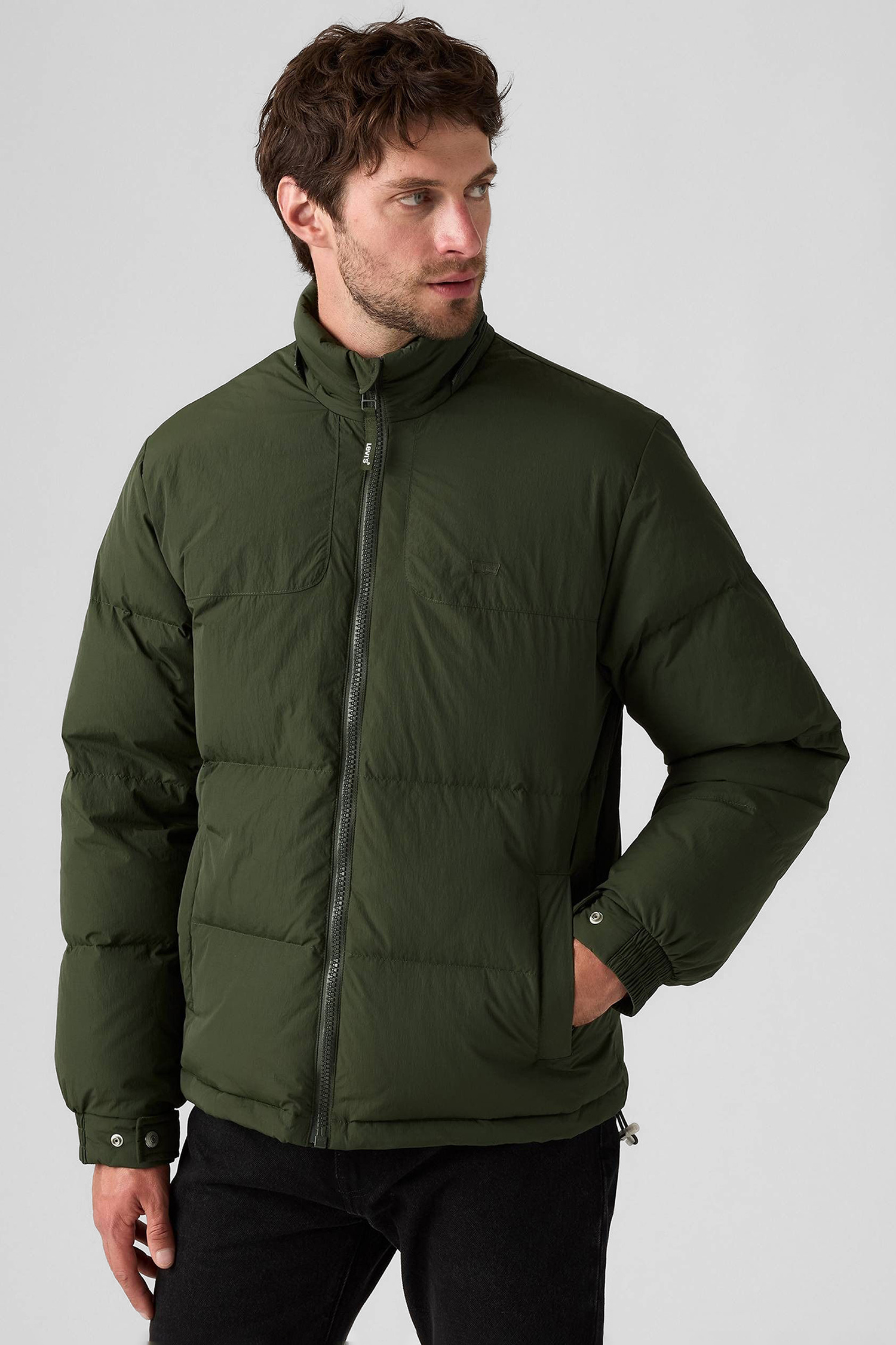 Мужская темно-зеленая куртка Levi’s® A8557;0010