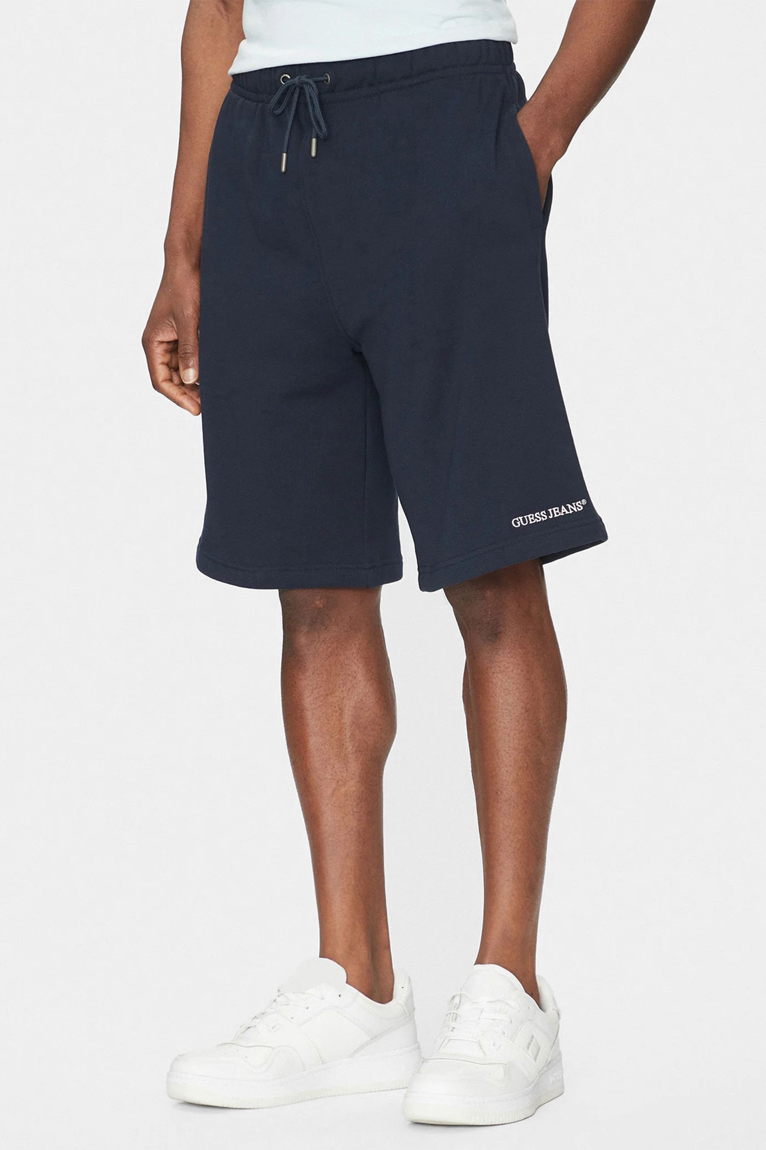 Чоловічі темно-сині шорти Guess Jeans M5GD49.KCPR1;A71W