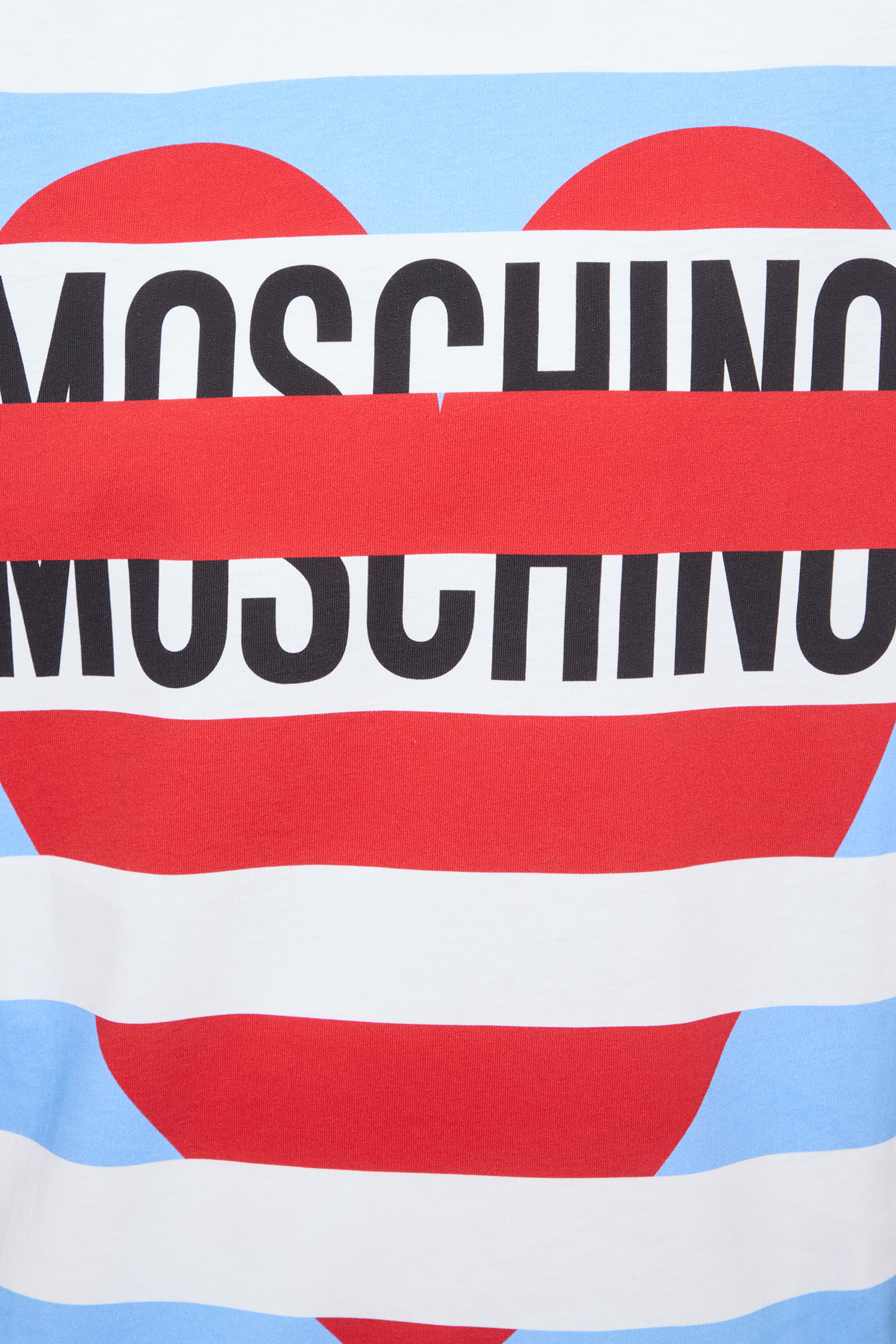Жіноча футболка у смужку Moschino J0716.8236;2888
