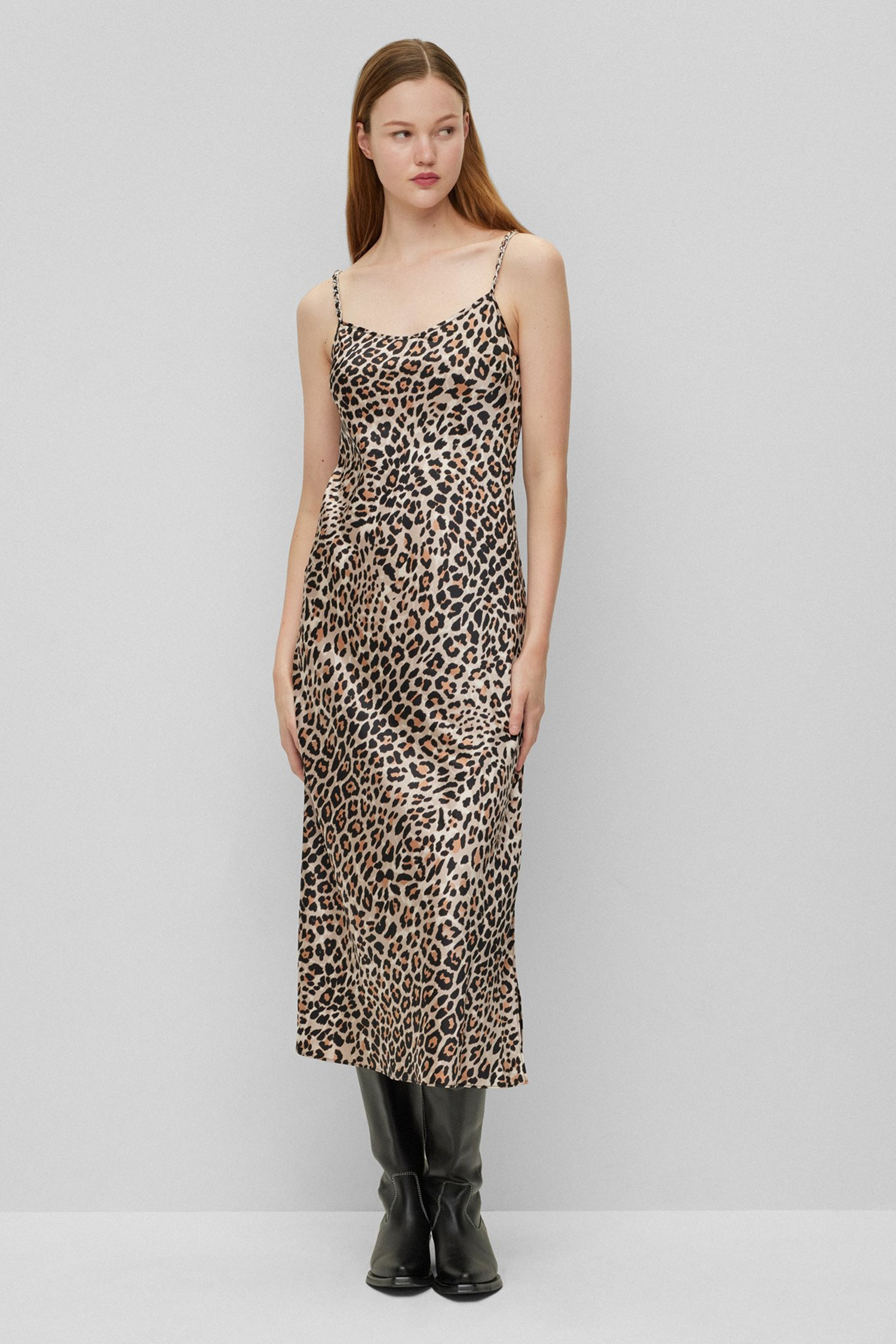 Женское леопардовое платье HUGO 50484577;970