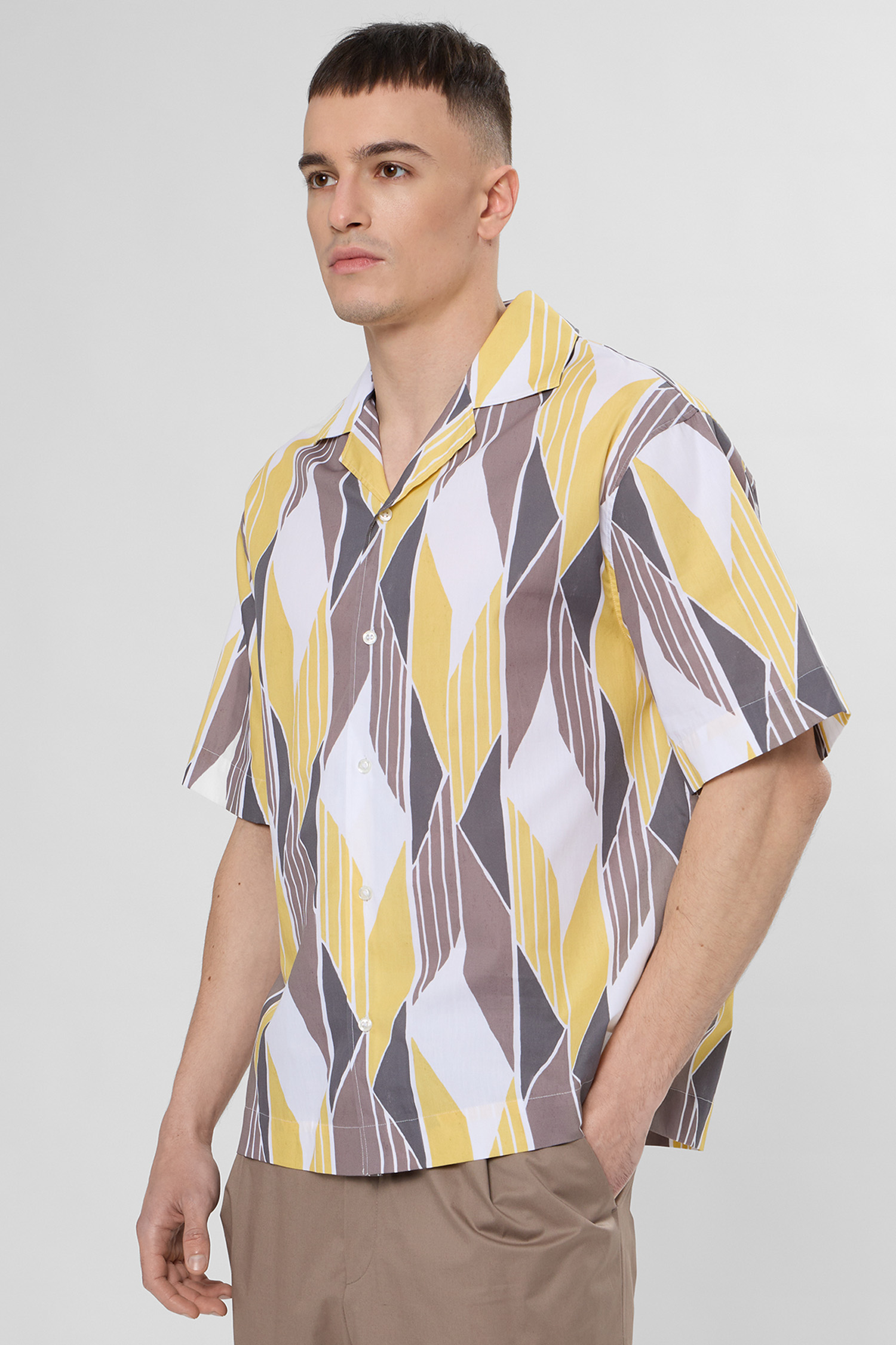 Мужская рубашка с узором HUGO 50560606;985