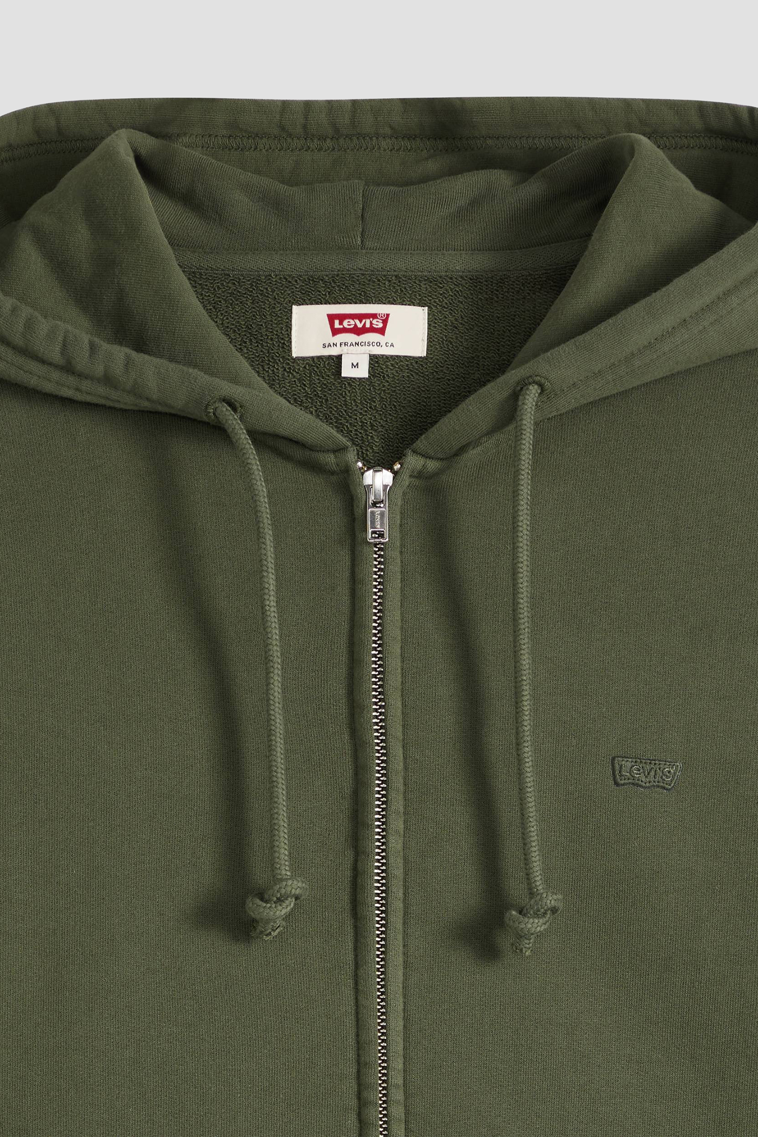 Чоловіча зелена кофта на блискавці Levi’s® 34584;0050