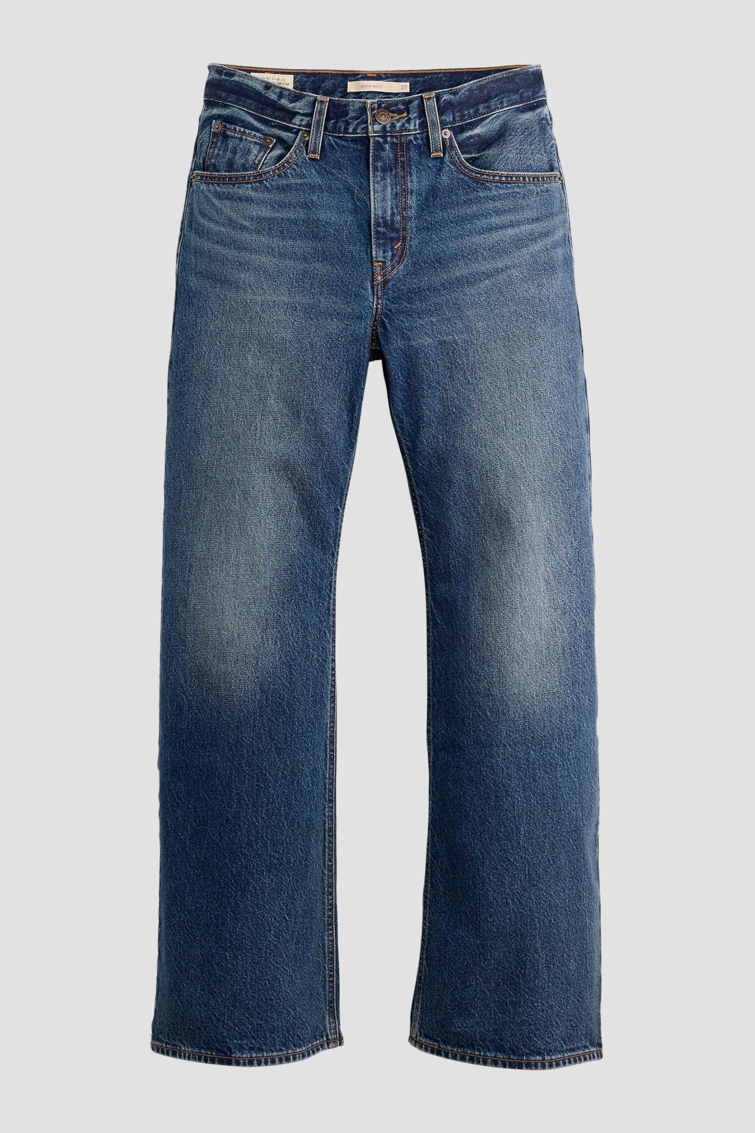 Женские синие джинсы Loose Boot Levi’s® 005DO;0005