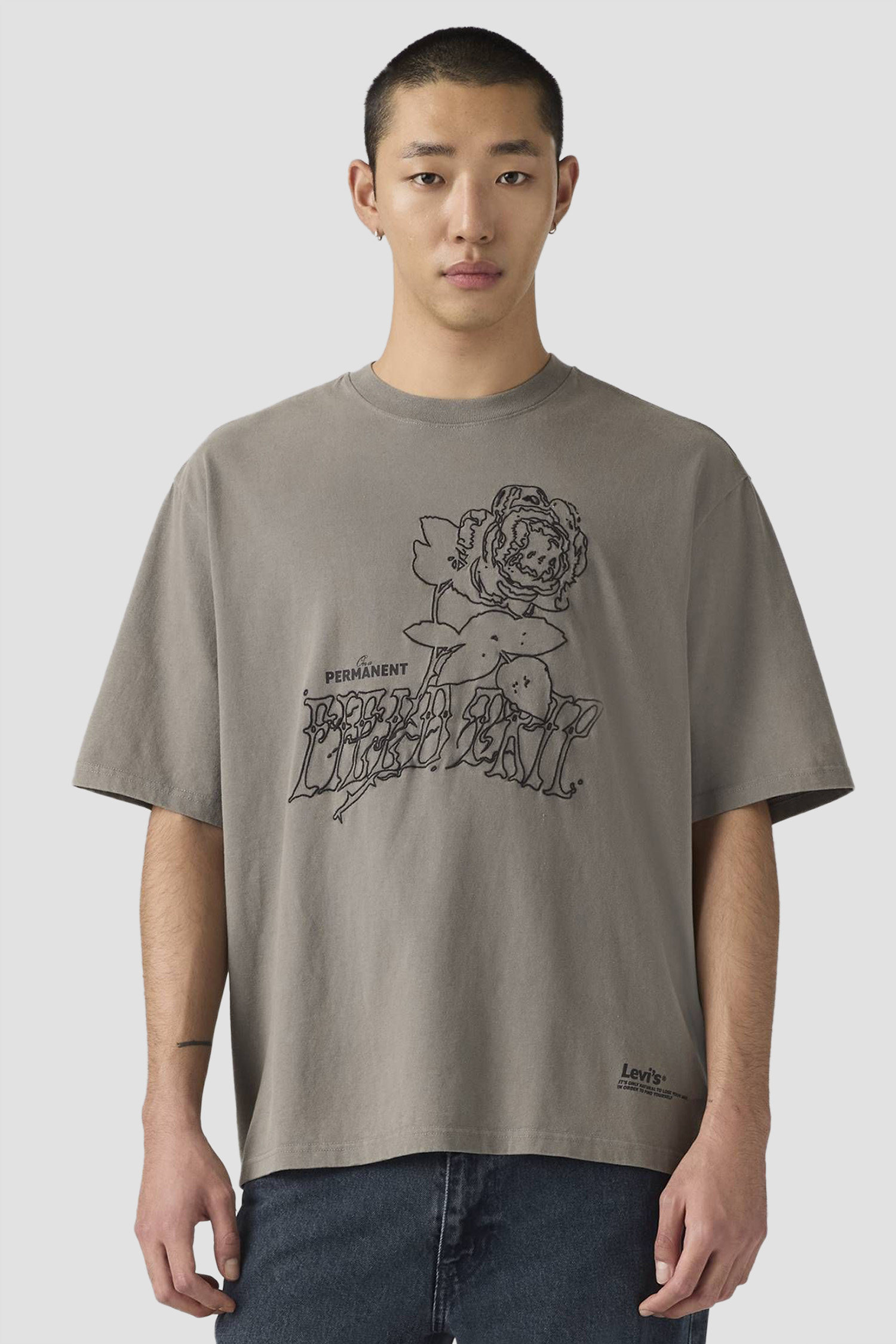 Чоловіча сіра футболка Levi’s® A5805;0064