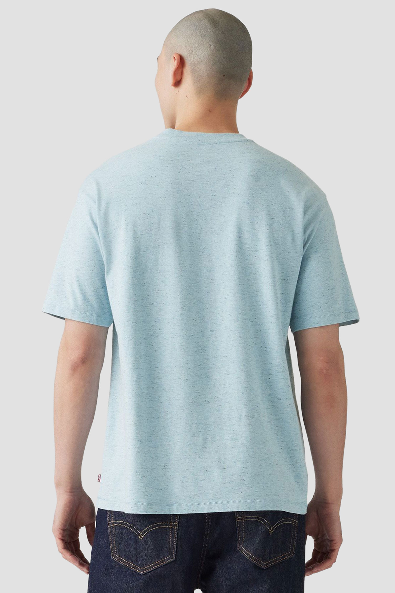 Мужская голубая футболка Levi’s® A0637;0141