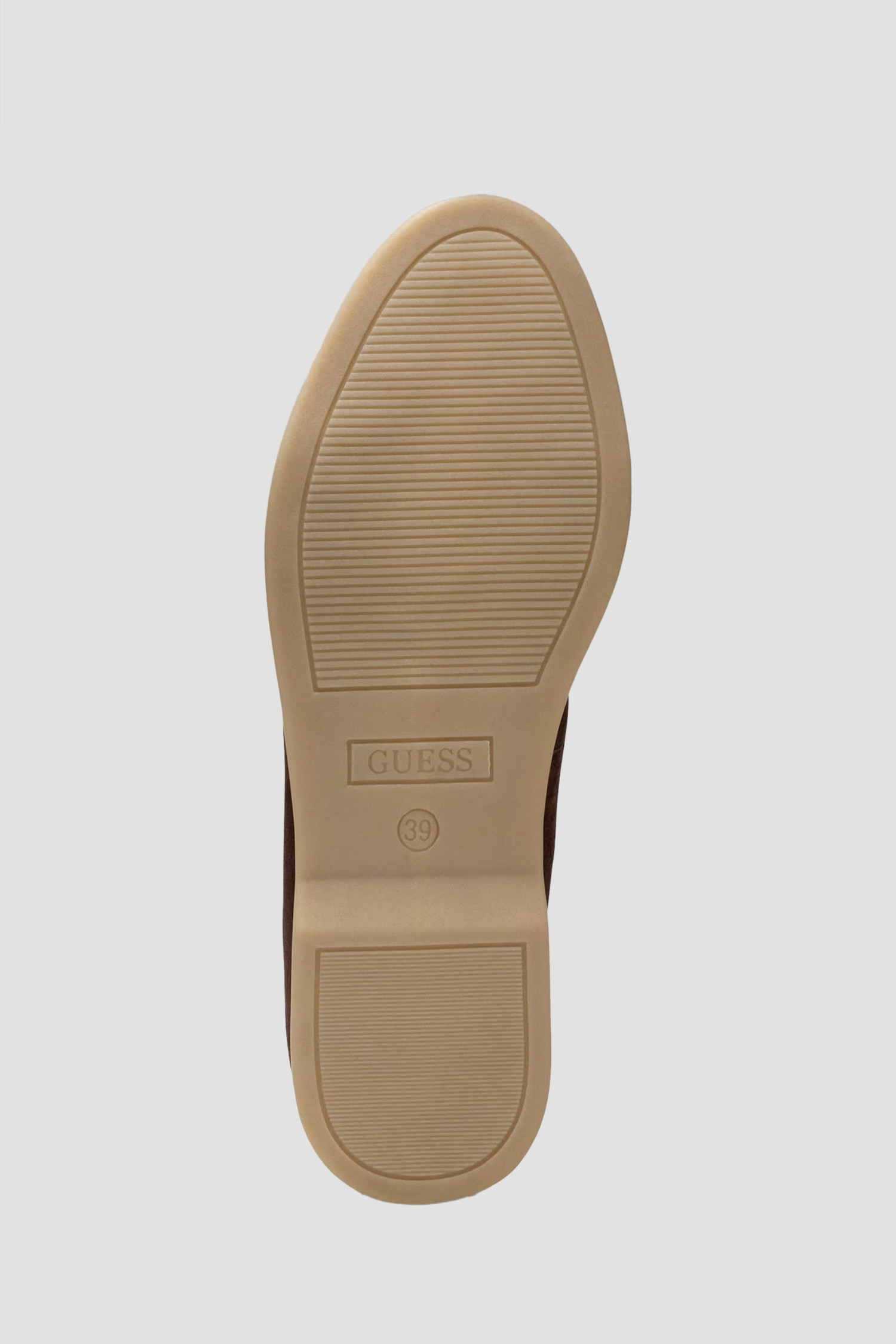 Жіночі коричневі замшеві лофери Guess FLTNAI.SUE14;BROWN