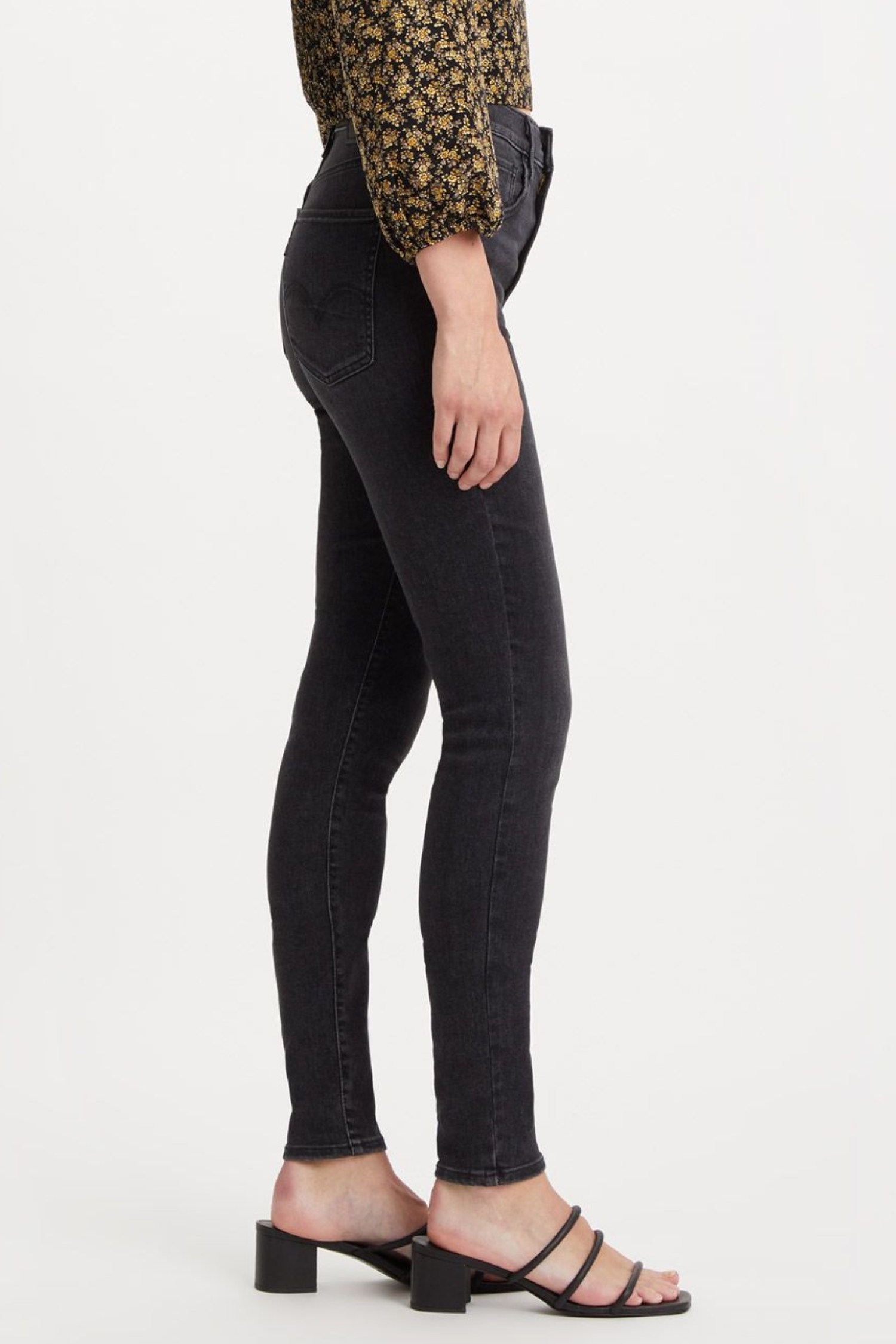 Женские черные джинсы Mile High Super Skinny Levi’s® 22791;0147