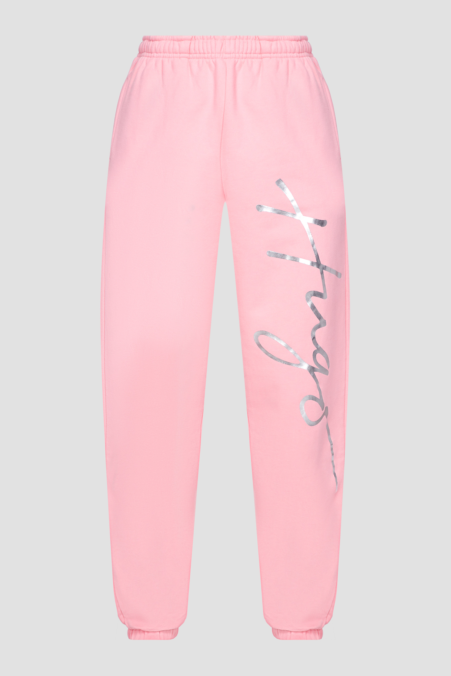 Женские розовые спортивные брюки HUGO 50484651;677