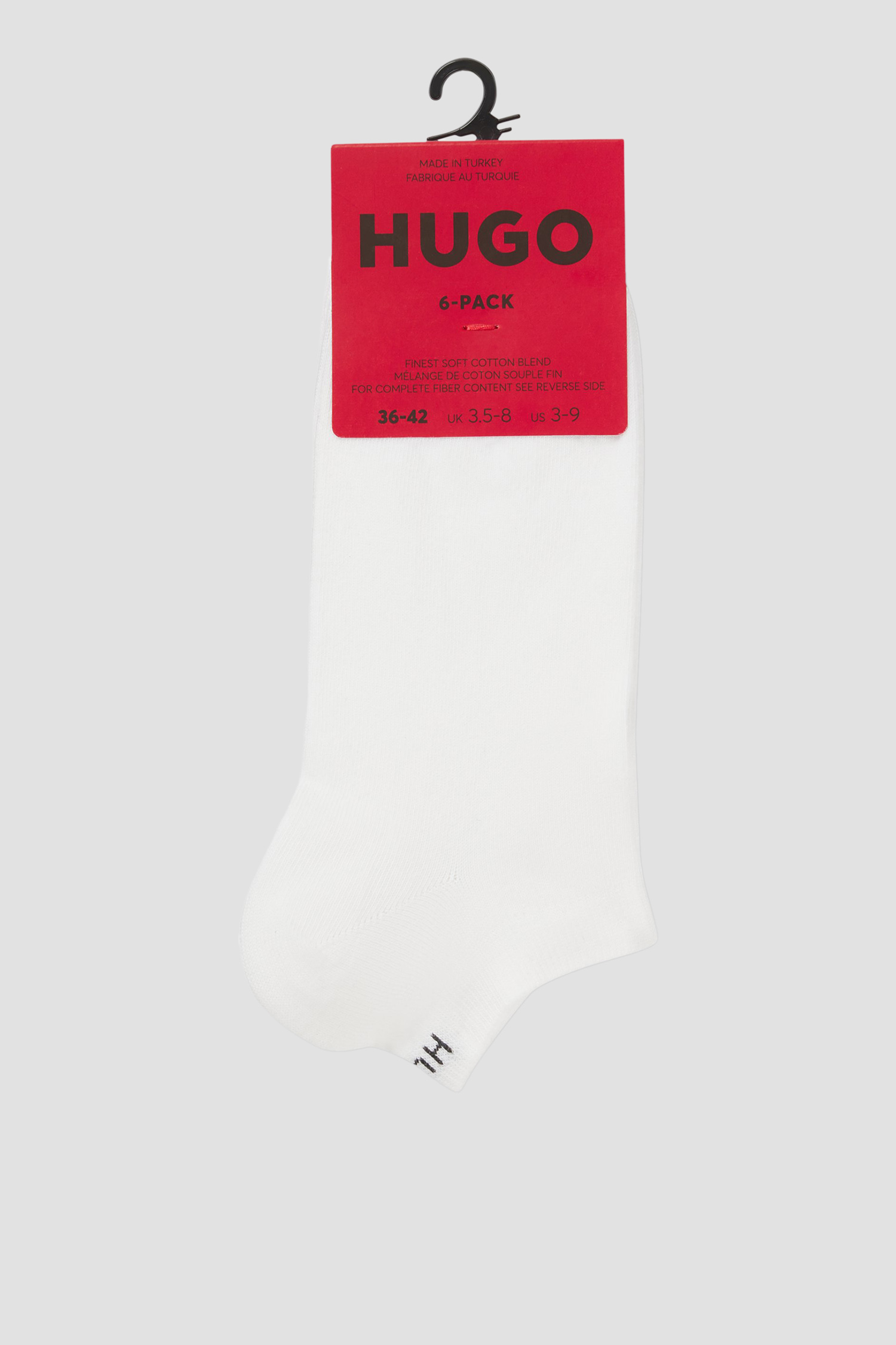 Жіночі білі шкарпетки (3 пари) HUGO 50483086;100