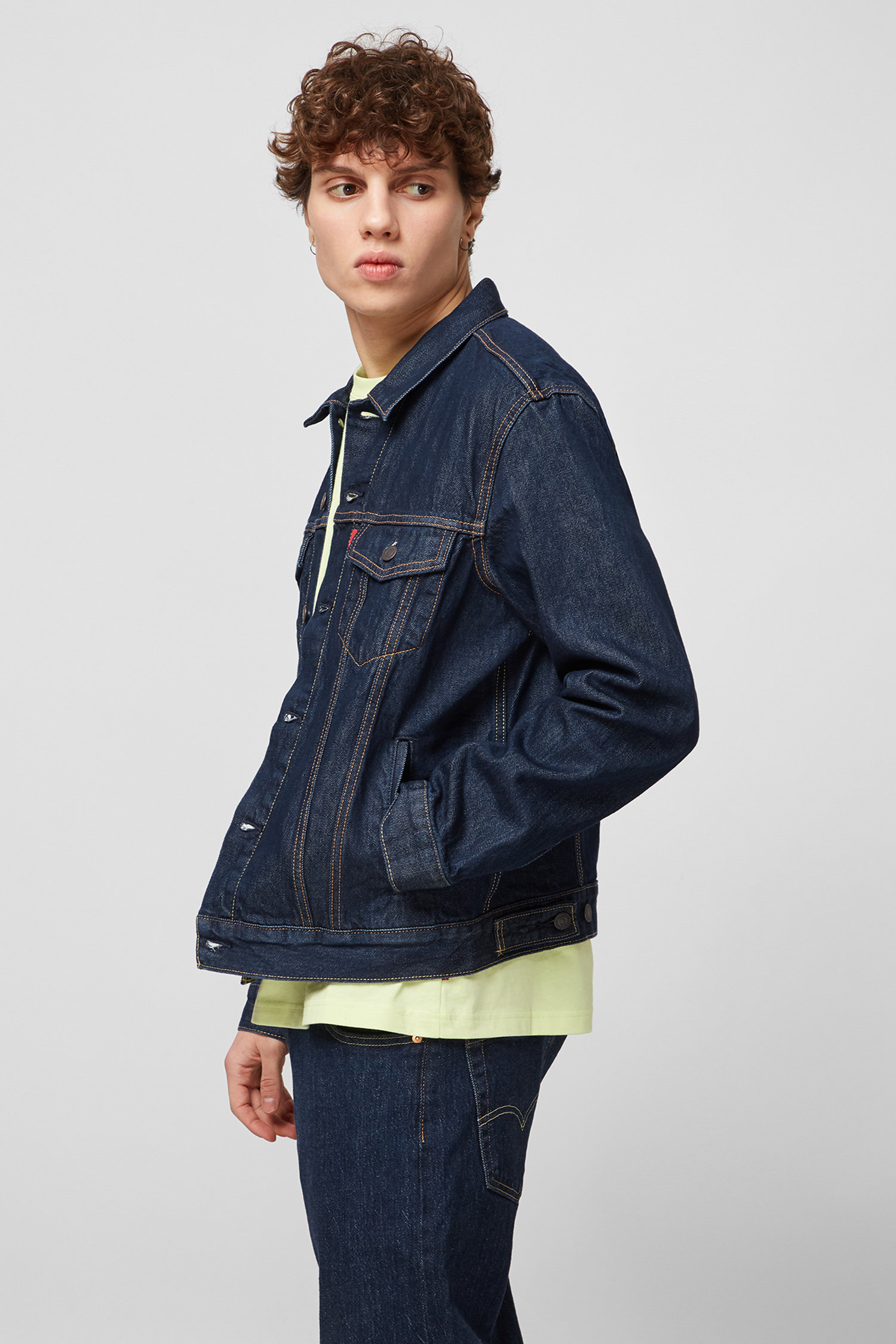 Чоловіча темно-синя джинсова куртка Levi’s® 72334;0557