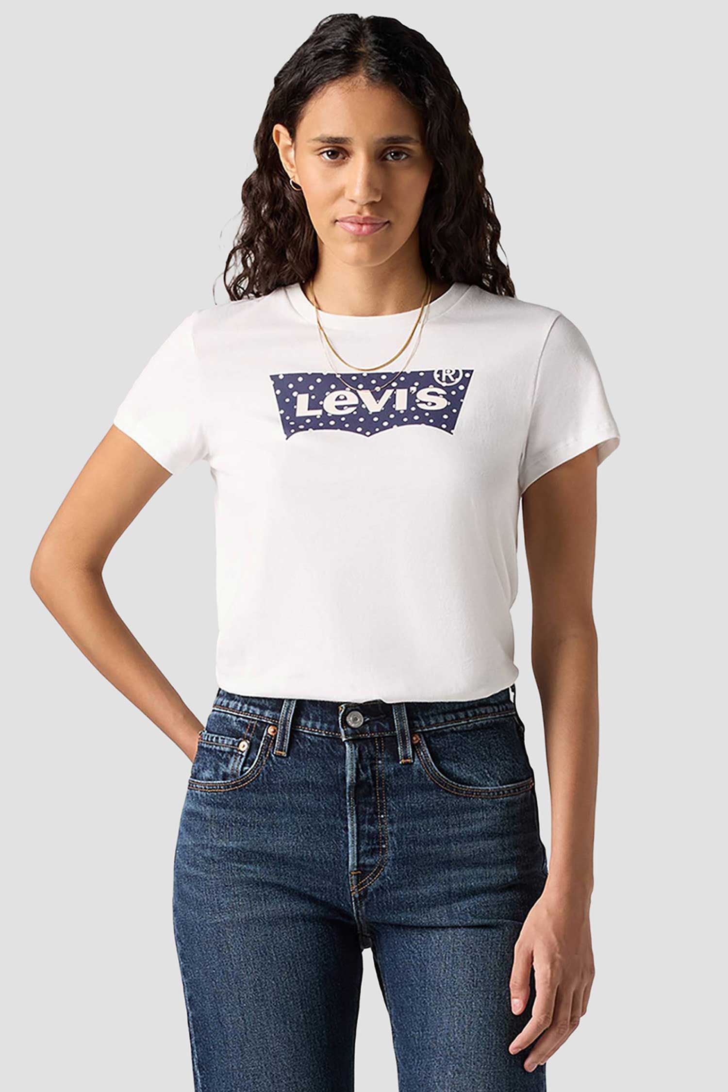 Женская белая футболка Levi’s® 17369;2943