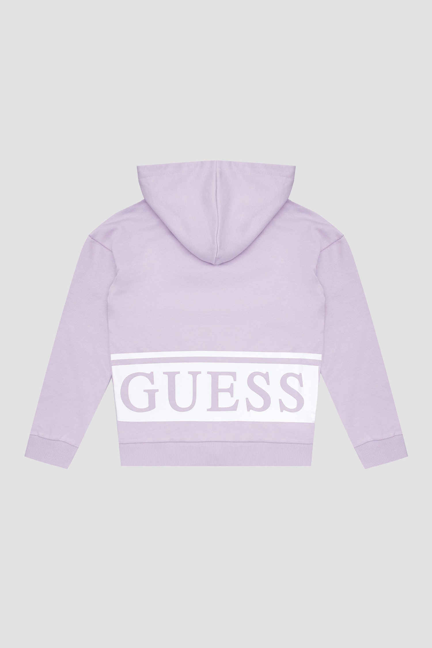Детская сиреневая кофта на молнии Guess Kids J3YQ00.KA6R4;G472