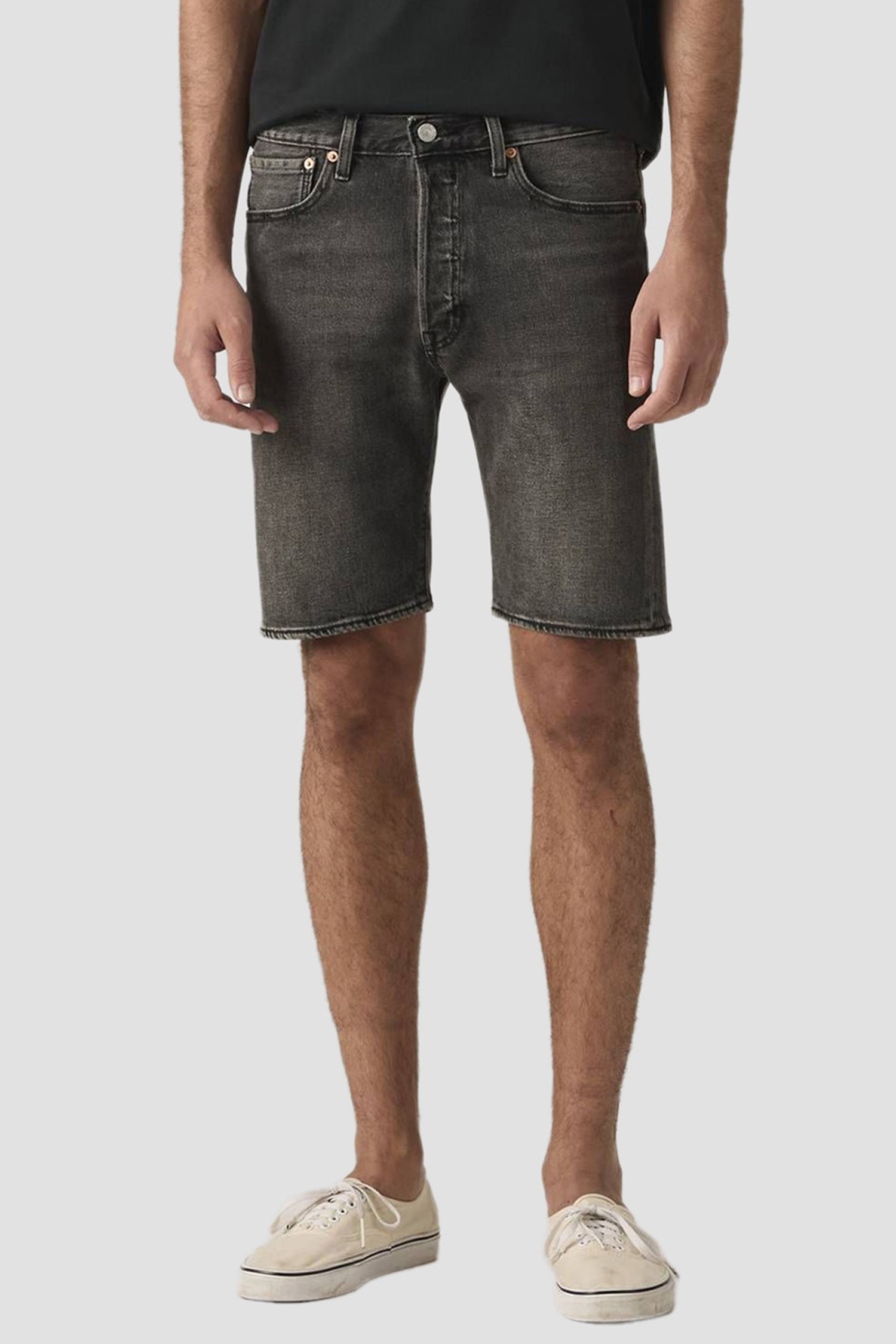 Мужские серые джинсовые шорты 501® Levi’s® 36512;0278