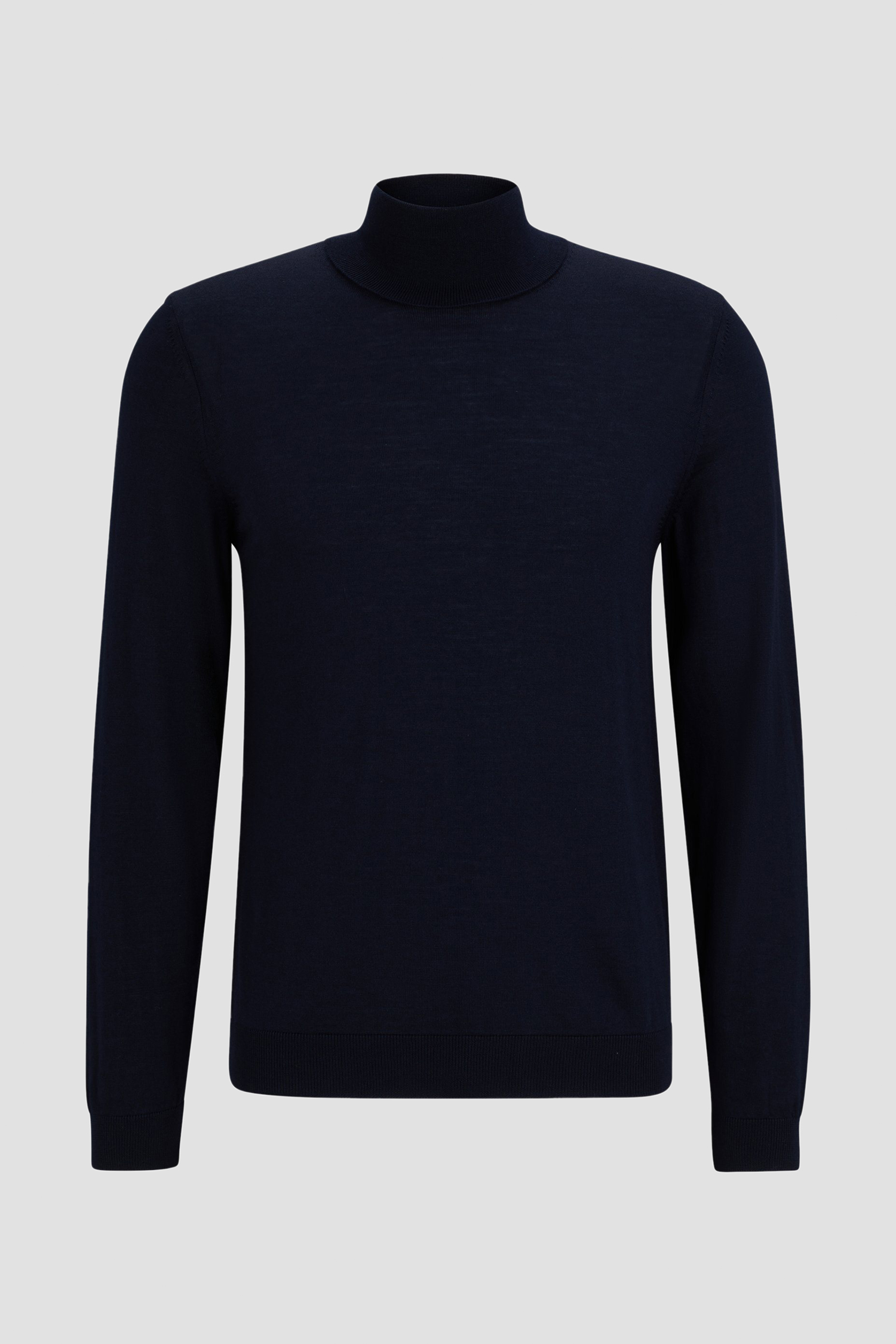 Мужской темно-синий шерстяной гольф BOSS 50468262;404