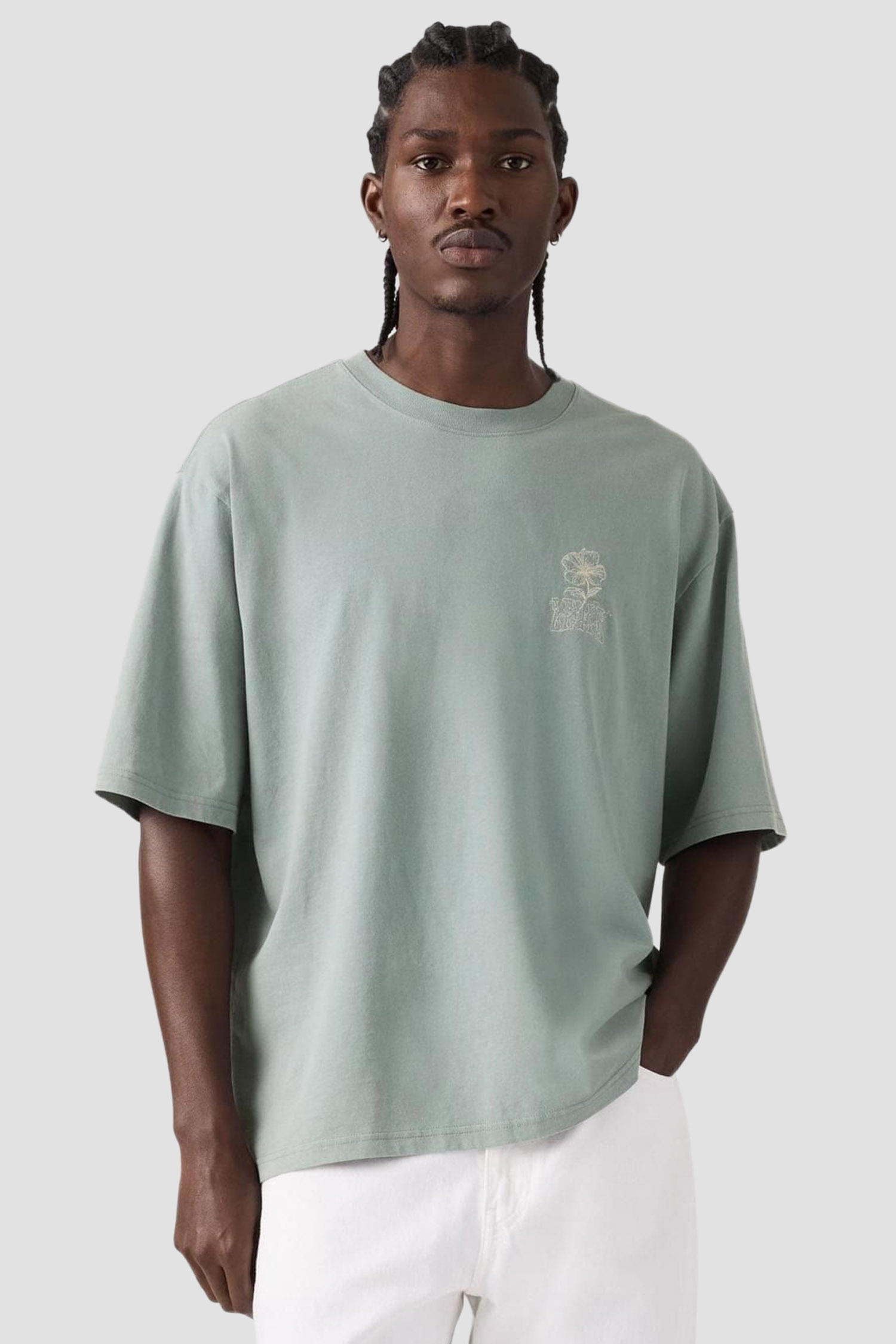 Чоловіча м'ятна футболка Levi’s® A5805;0061