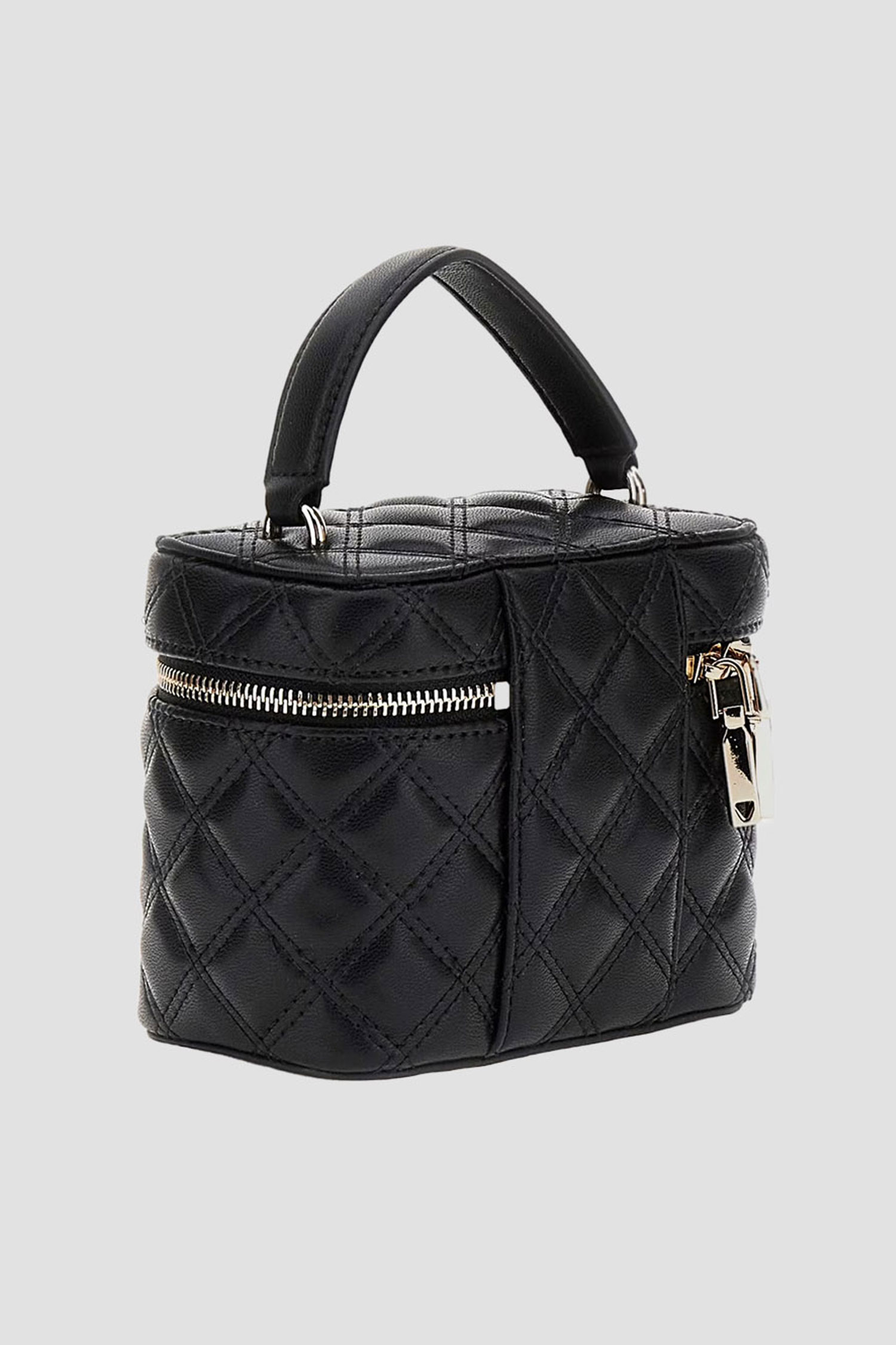 Жіноча чорна косметичка Guess HWQG96.73770;BLA