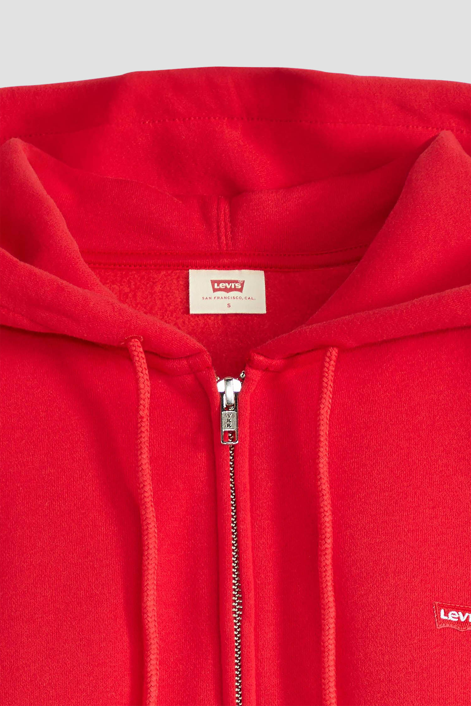 Женская красная кофта на молнии Levi’s® A5945;0034