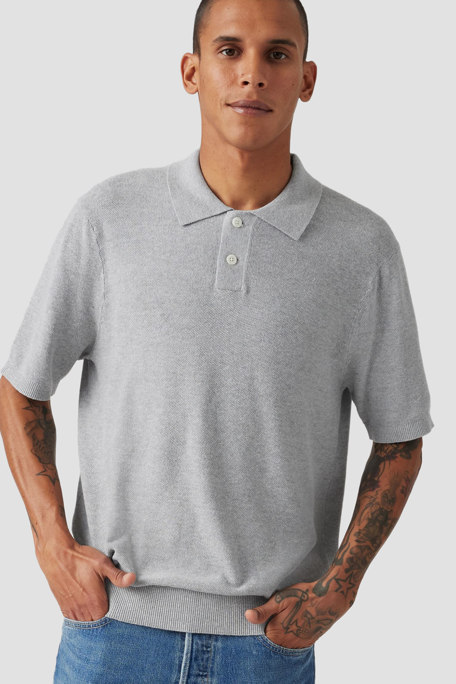 Мужское серое поло Levi’s® A7294;0011