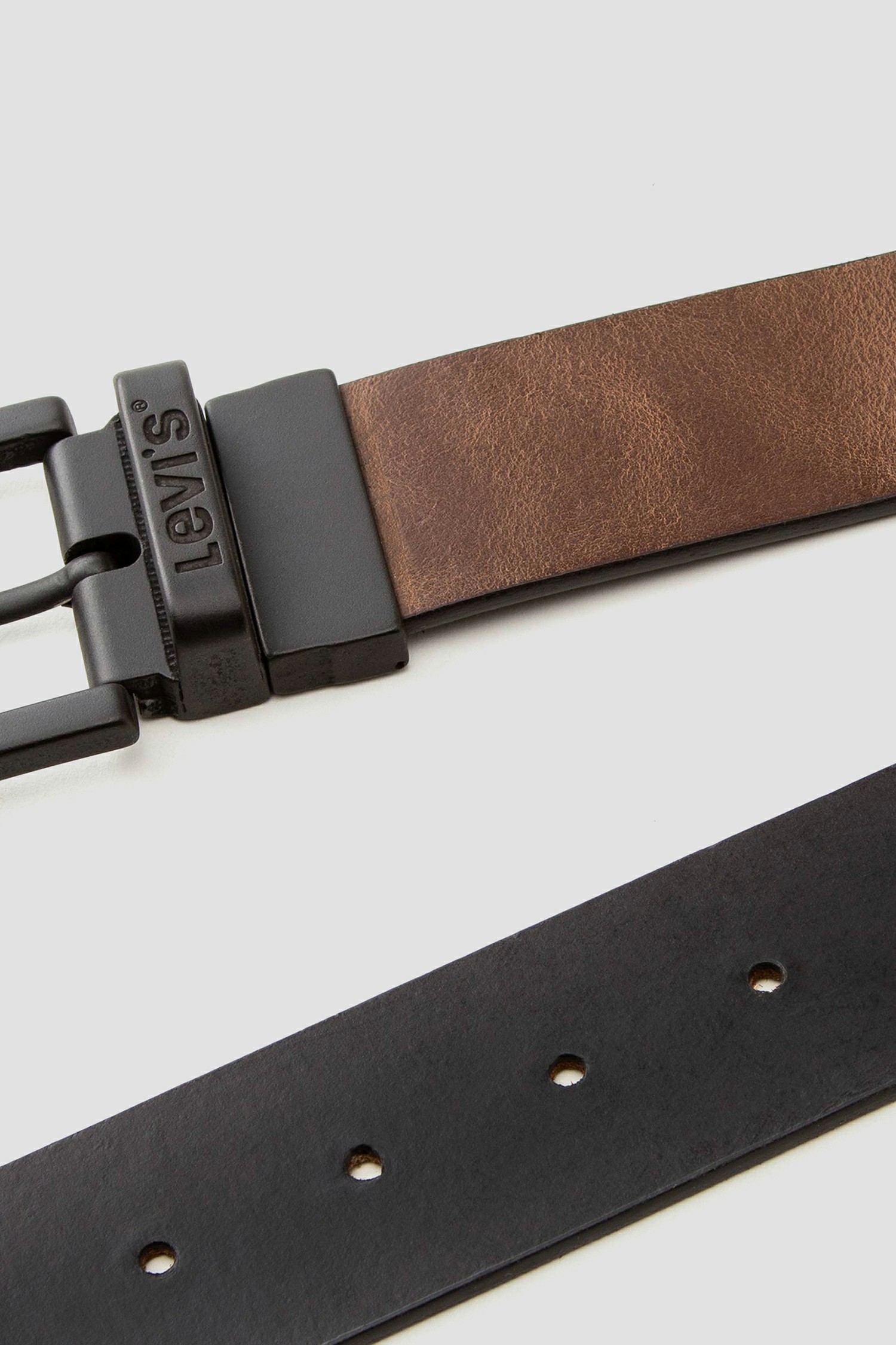 Мужской двусторонний кожаный ремень Levi’s® 38018;0021