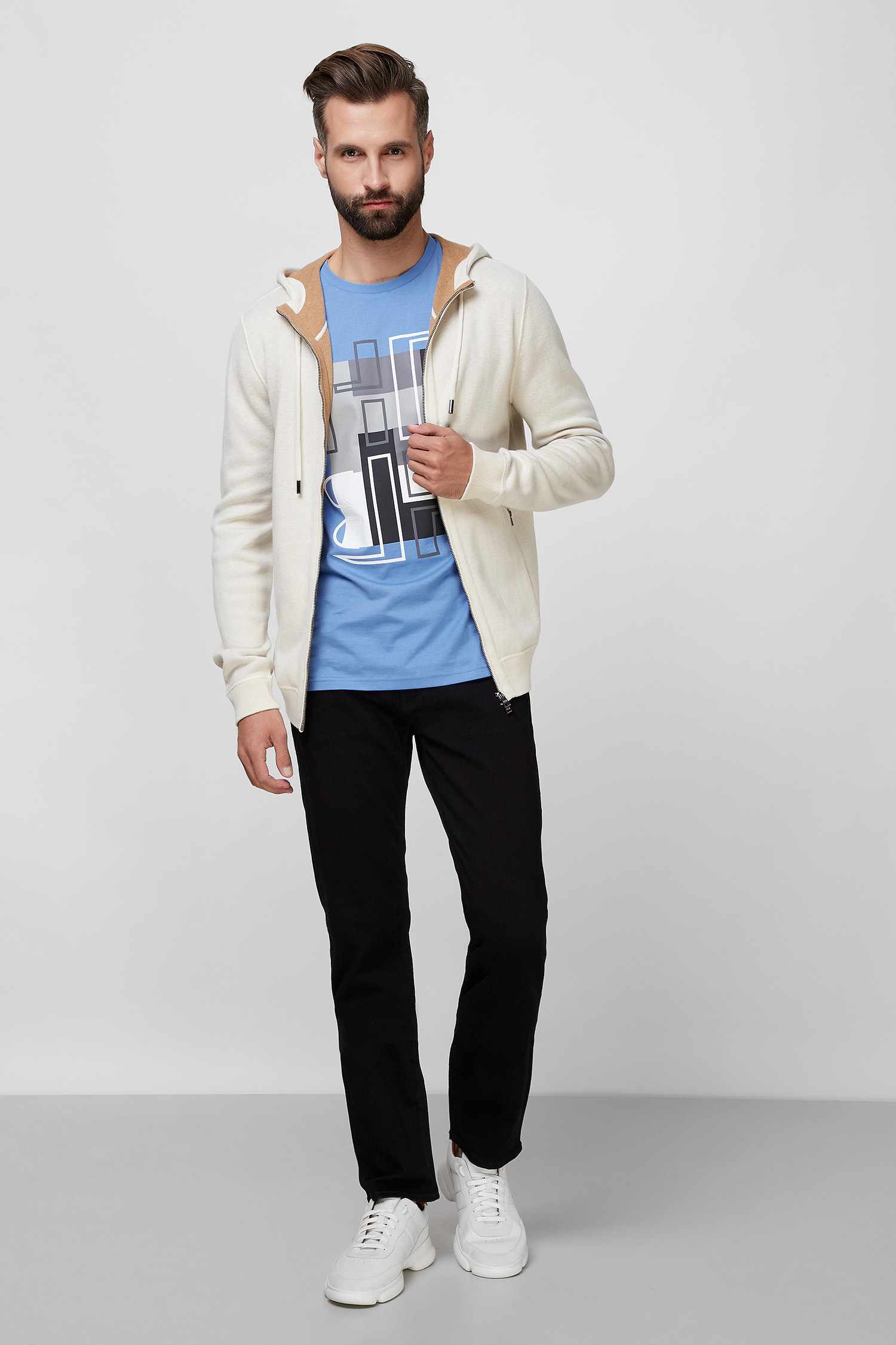 Мужские черные джинсы BOSS 50400079;001