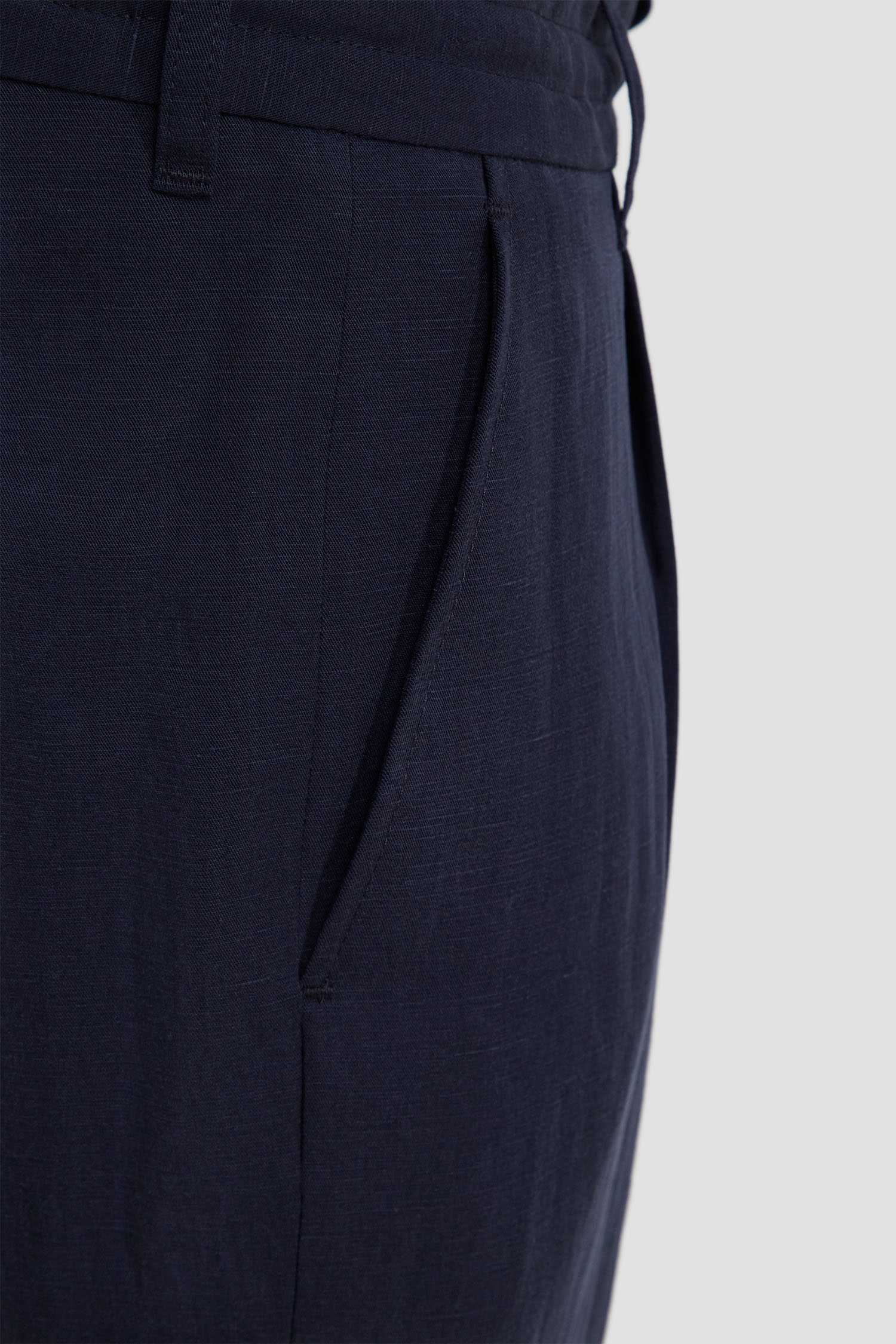 Мужские темно-синие брюки BOSS 50514680;404