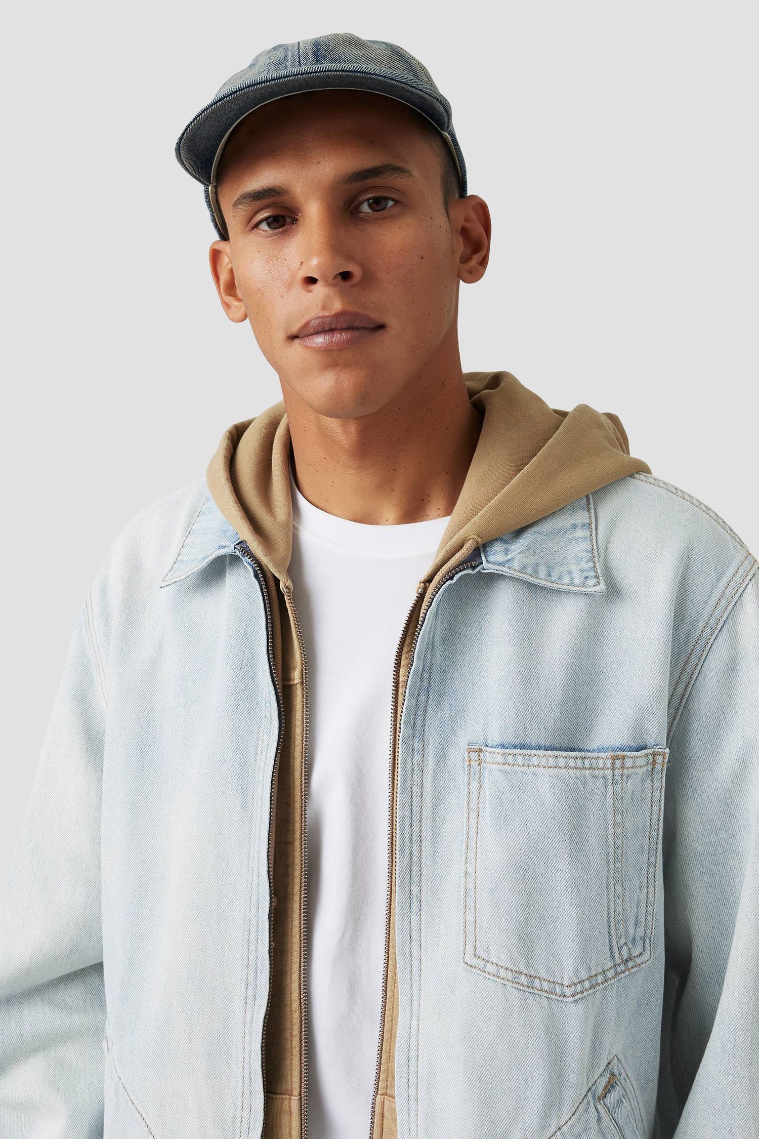 Мужская голубая джинсовая куртка Levi’s® A8635;0002