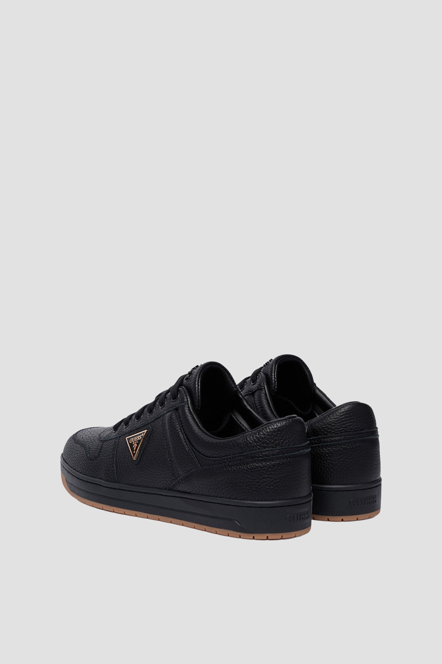 Мужские черные кожаные сникерсы Guess FMTUDD.ELE12;BLAPU