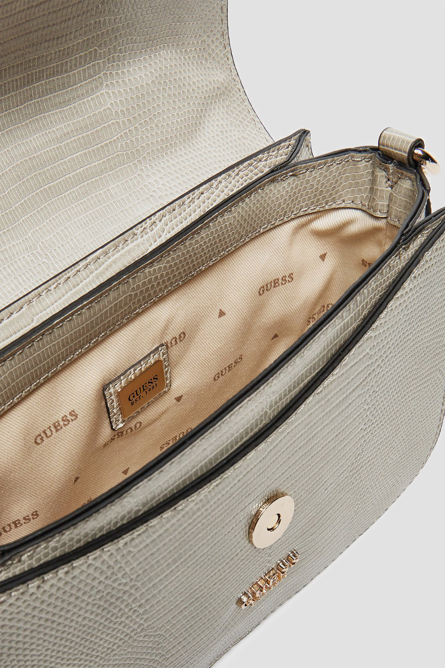 Жіноча бежева сумка Guess HWKG95.31200;TAU