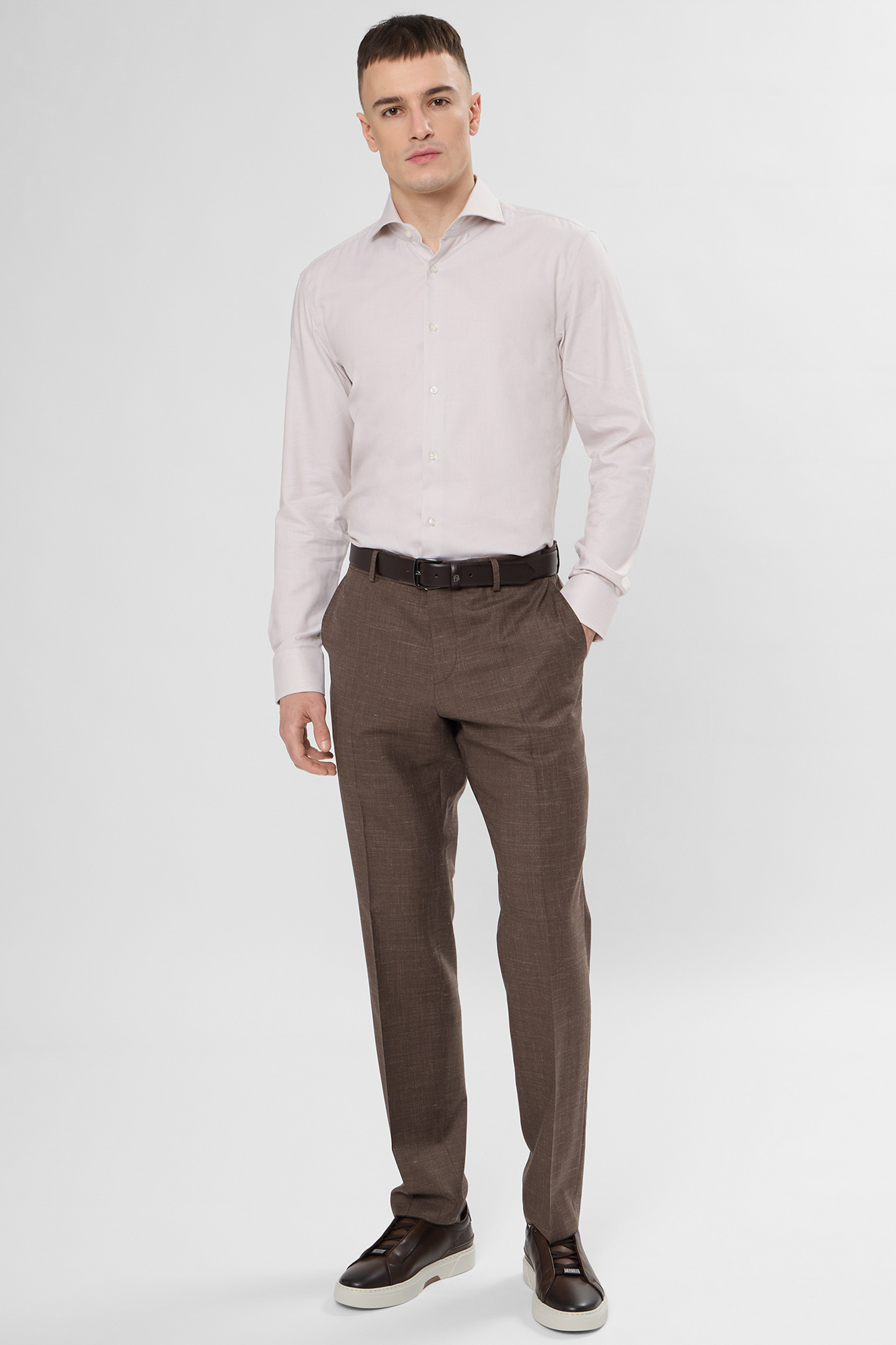 Чоловіча біла сорочка BOSS 50561659;286