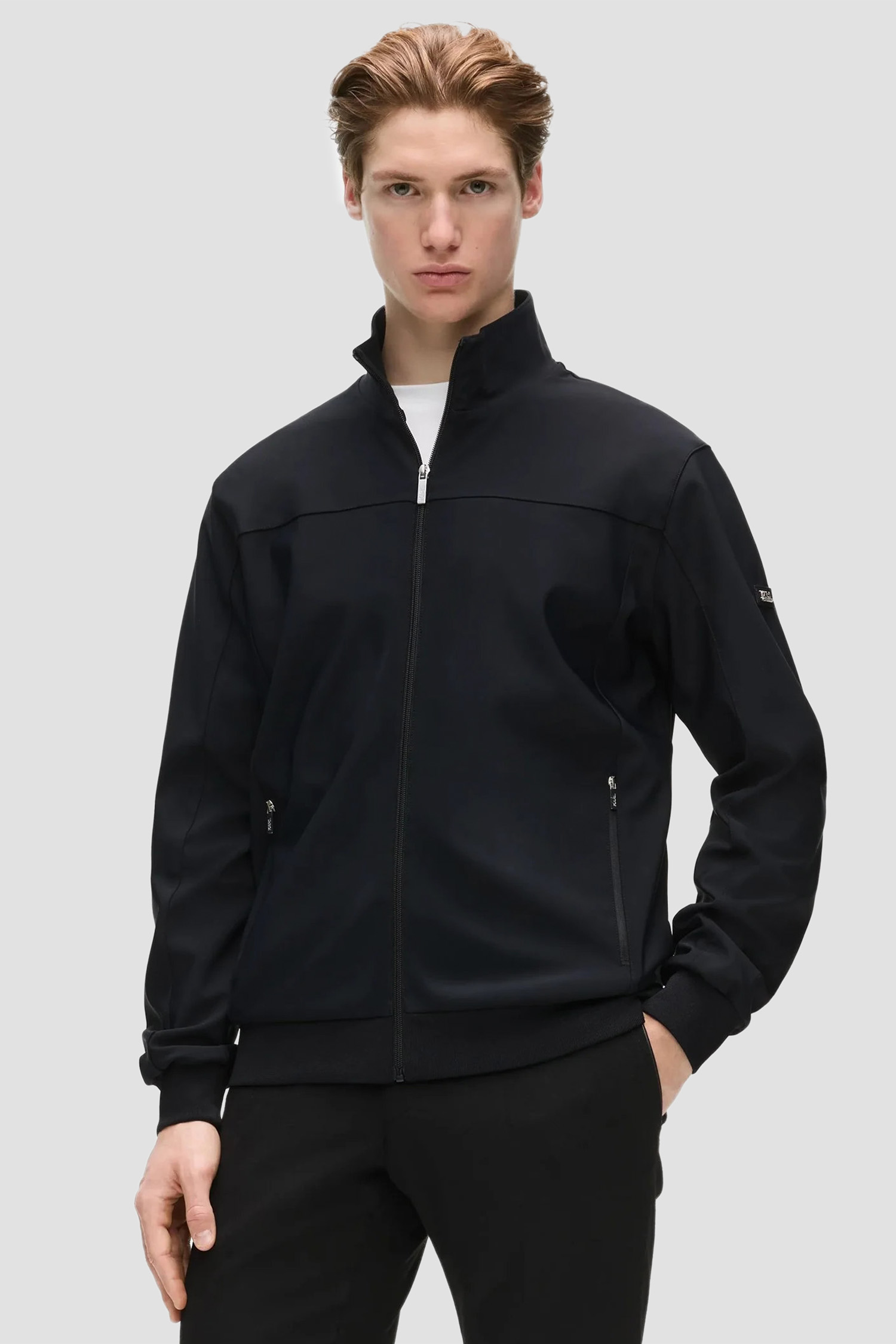 Чоловіча чорна спортивна кофта Karl Lagerfeld 564567.705017;990