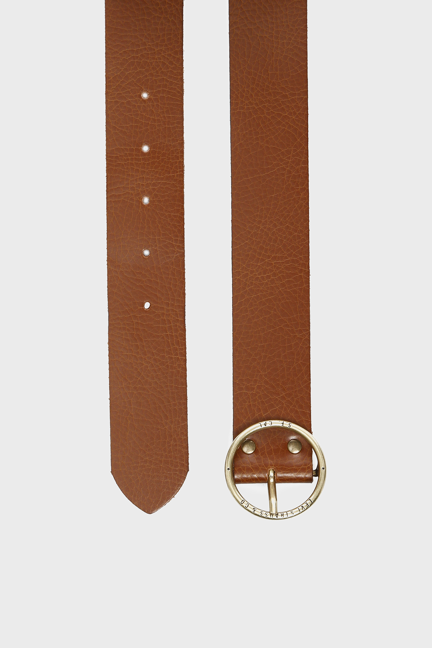 Женский коричневый кожаный ремень Levi’s® 228952;3.27