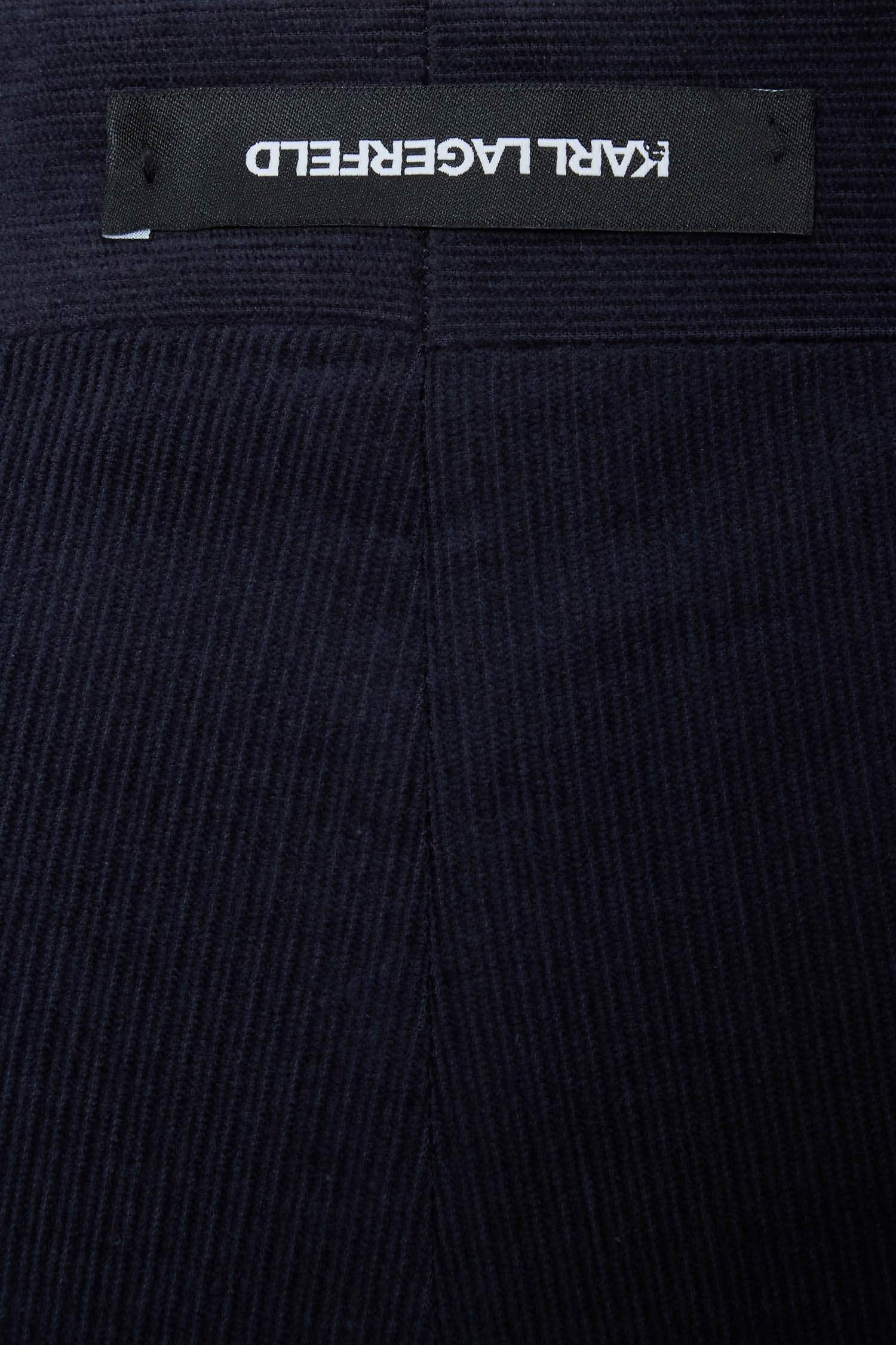 Чоловічі темно-сині вельветові брюки Karl Lagerfeld 553013.255001;690