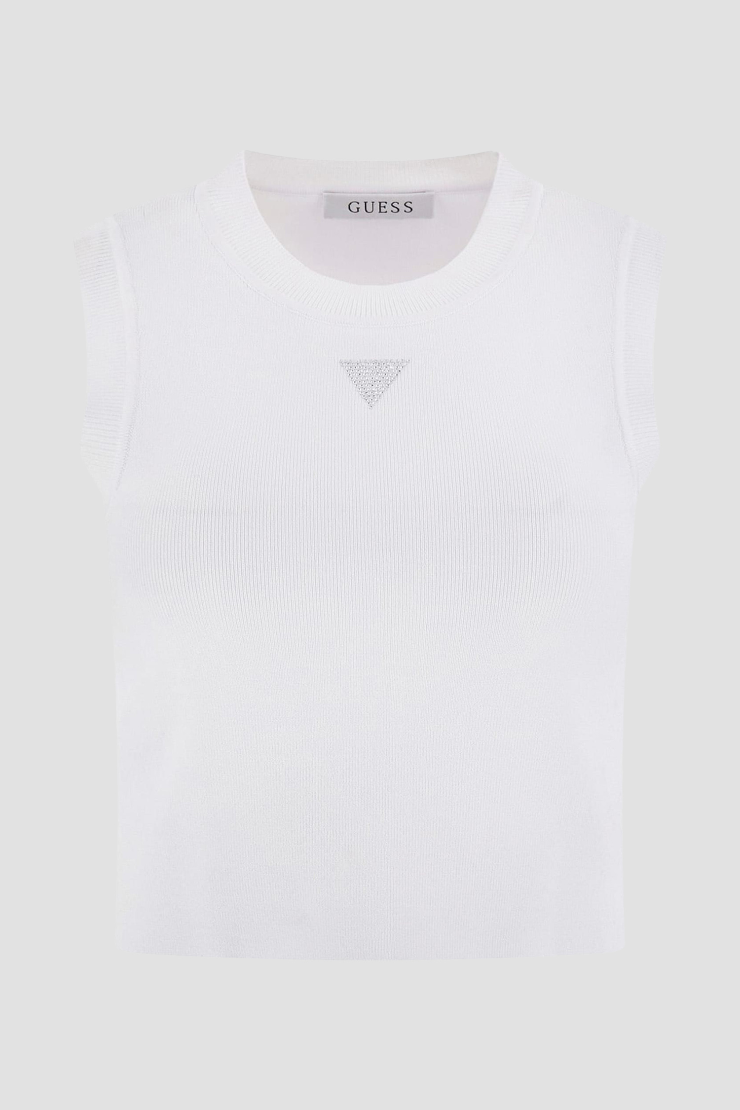 Женский белый топ Guess W4GZ34.Z3F40;G011